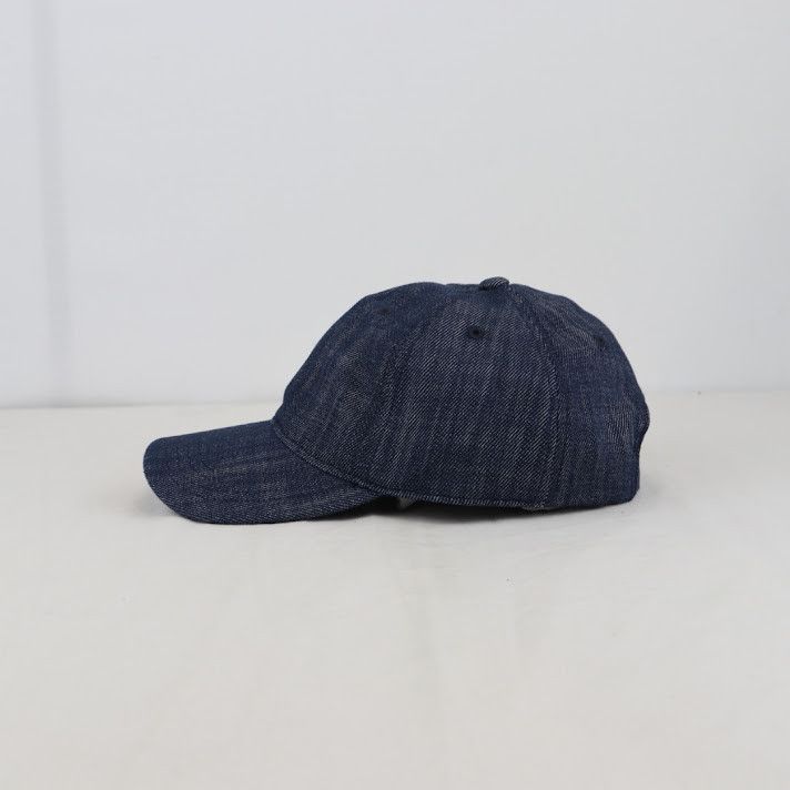 Our Legacy o1rshd1 Size: OS / Ballcap in Forever Blue Drape Denim Size ONE SIZE - 3 Thumbnail