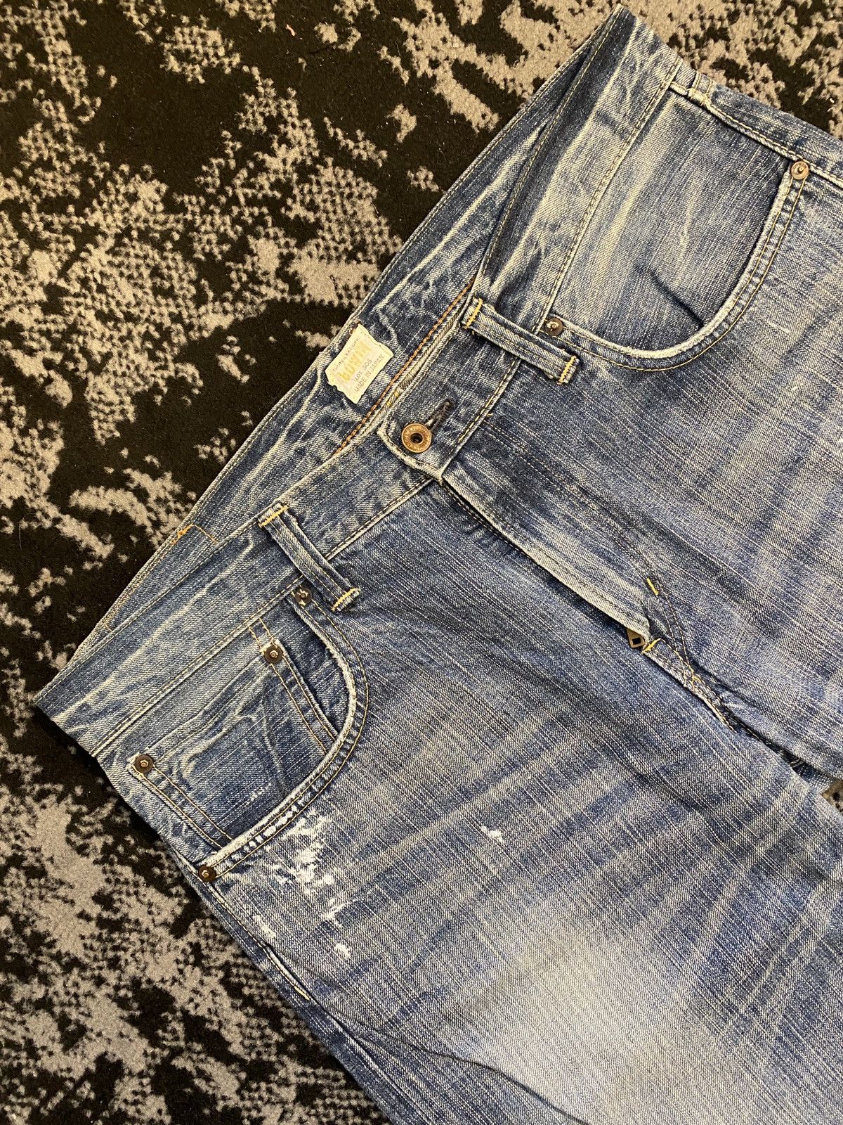 Edwin Edwin Japan Selvedge Washed Blue Denim Vintage Size US 34 / EU 50 - 3 Thumbnail
