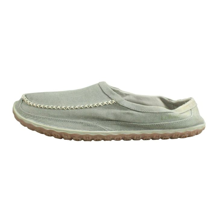 L.L. Bean LL Bean Men s Canvas Comfort Mountain Slipper Scuffs