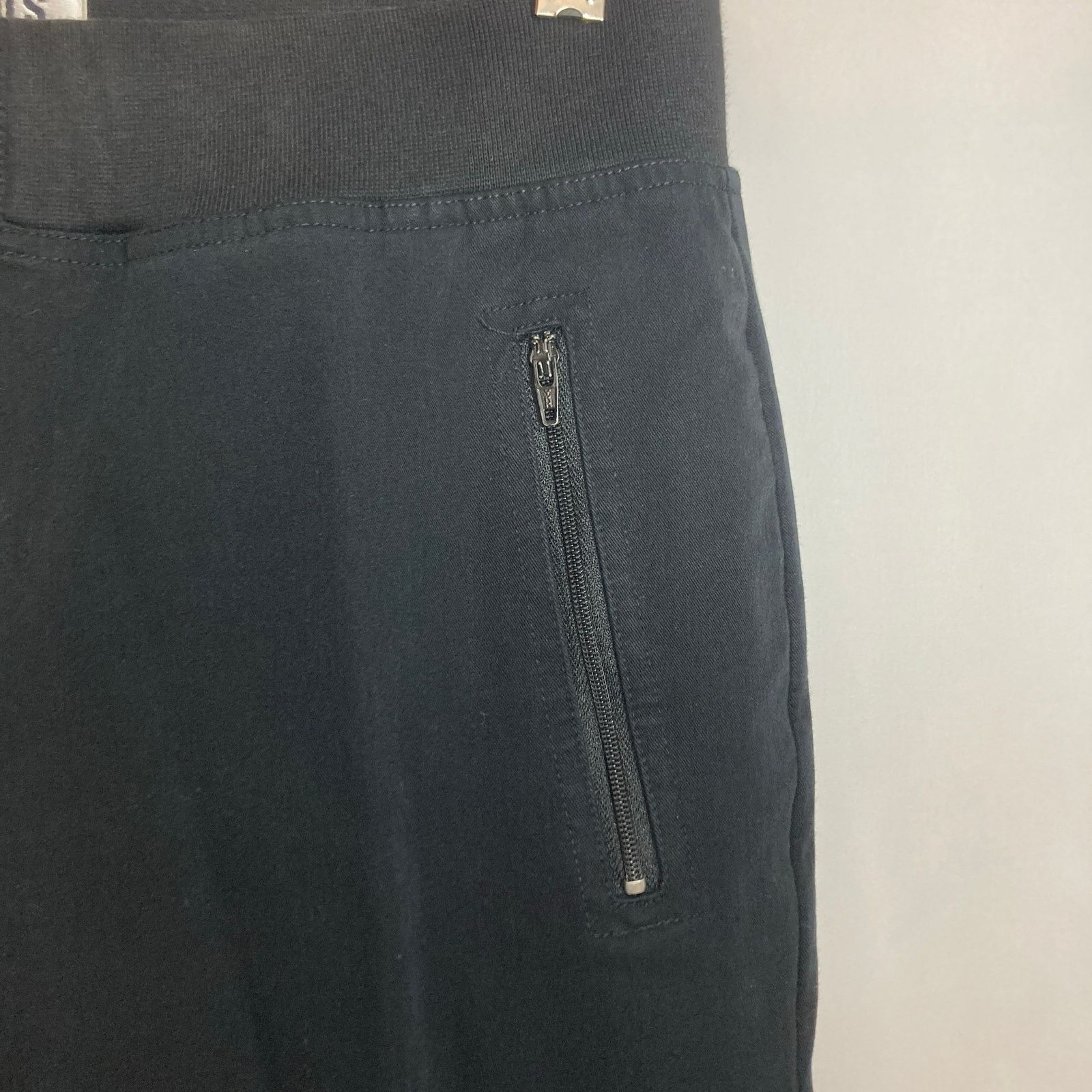 Chicos Chico’s Design Black Utility Two Piece Jacket Pants Set Size 30" / US 8 / IT 44 - 8 Thumbnail