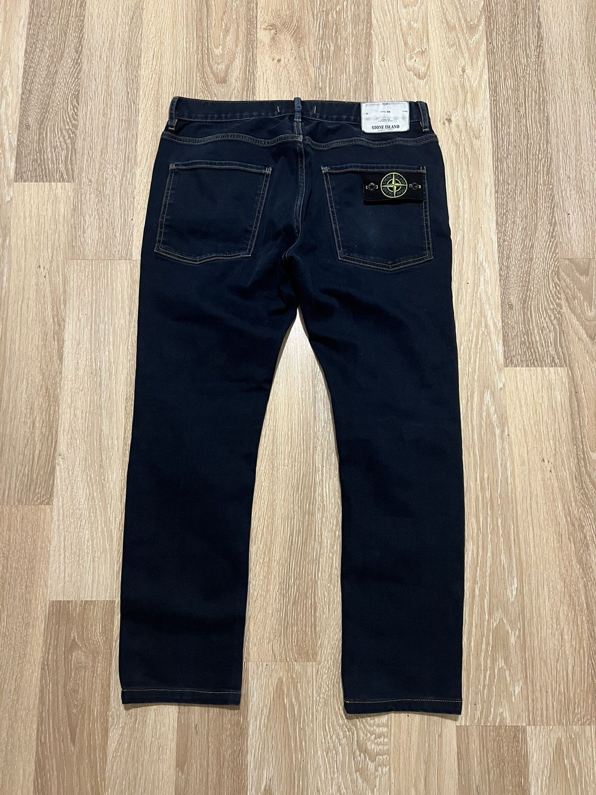 90's~00's stone island denim pants 33×34