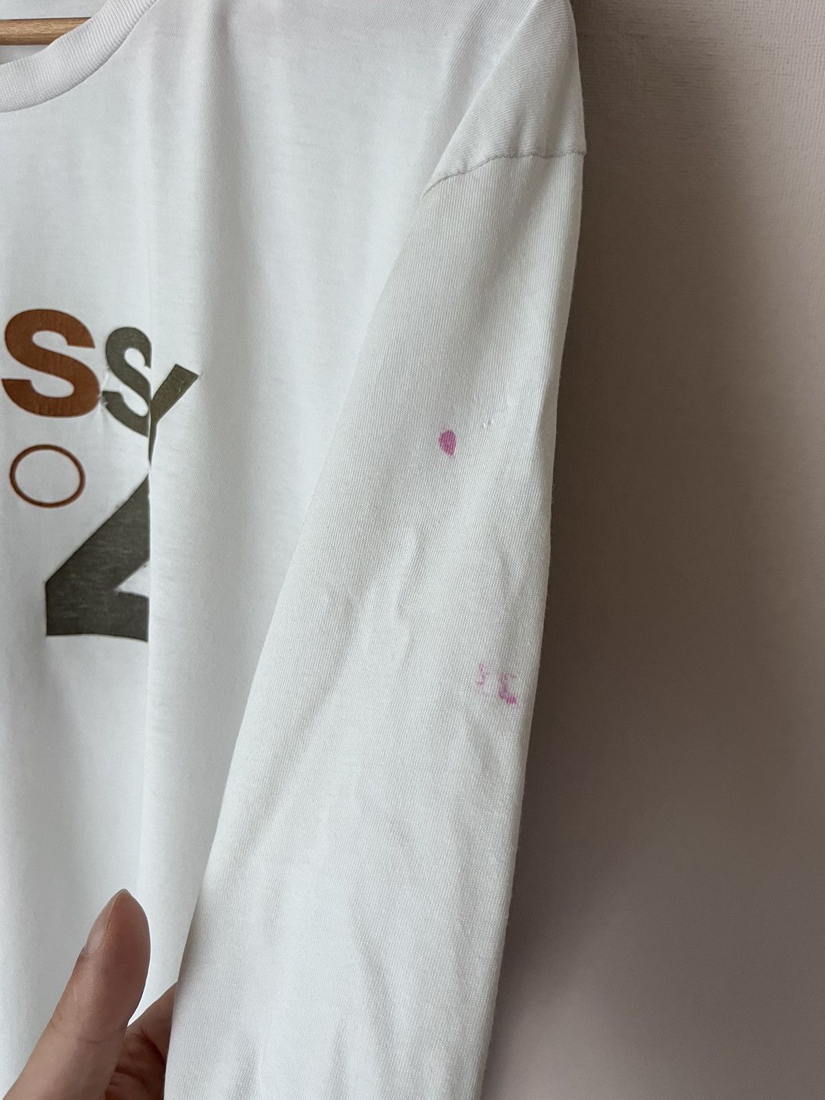 Stussy Vintage Stussy N4 Big Logo Longsleeve Shirt Size US L / EU 52-54 / 3 - 10 Thumbnail