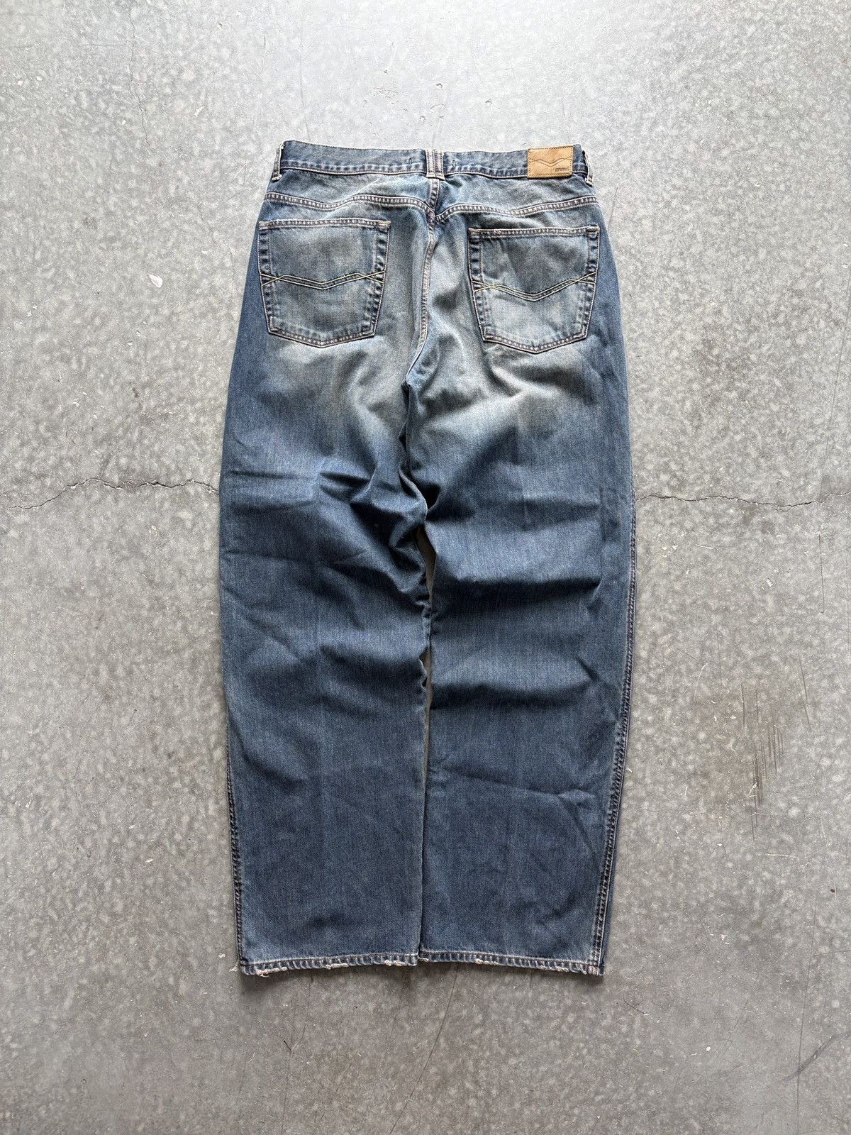 Mavi Vintage Y2K Mavi Wide Leg Baggy Jeans 36x34 Washed Skater Size US 36 / EU 52 - 6 Thumbnail