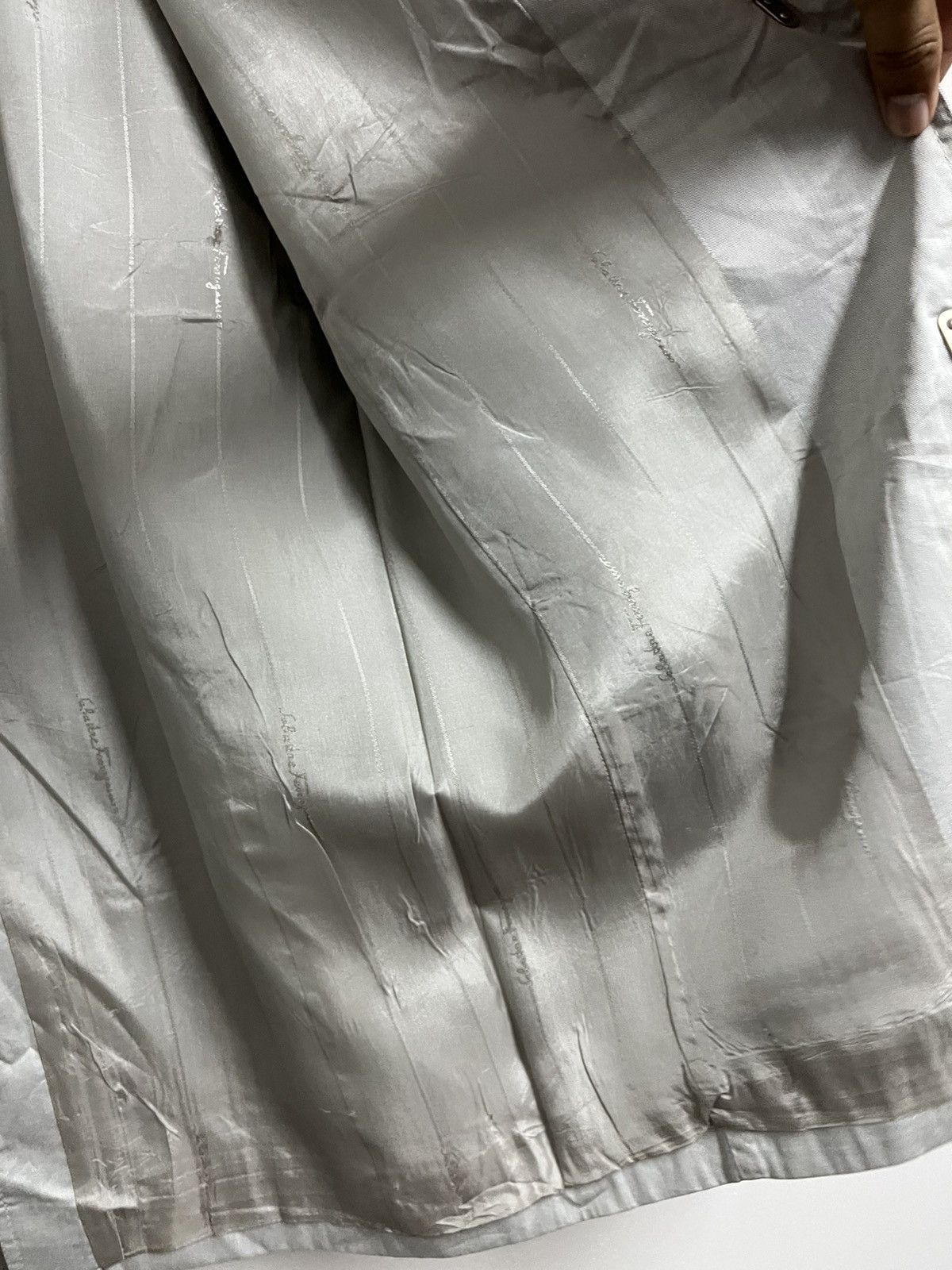 Salvatore Ferragamo 💥Vintage 80s SALVATORE FERRAGAMO Made In Italy Luxury Jacket Size S / US 4 / IT 40 - 10 Thumbnail
