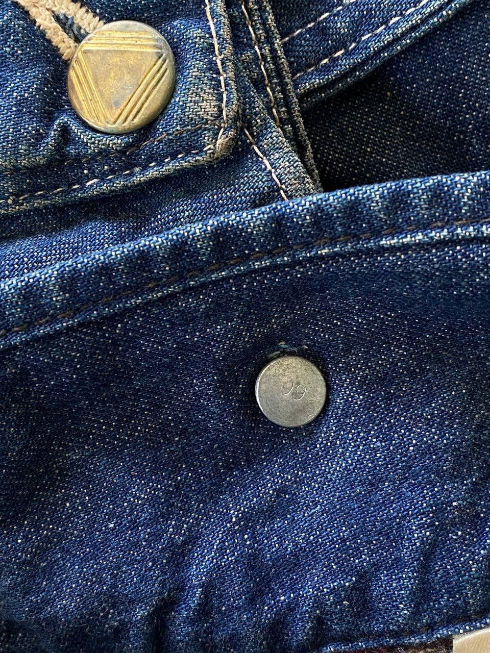 Sears True Vintage 50s Sears Denim Chore Jacket Size US XL / EU 56 / 4 - 11 Thumbnail