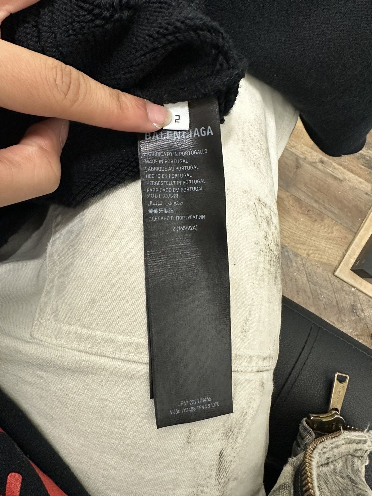 Balenciaga Balenciaga Heavy Darkwave Hoodie Size US M / EU 48-50 / 2 - 3 Thumbnail