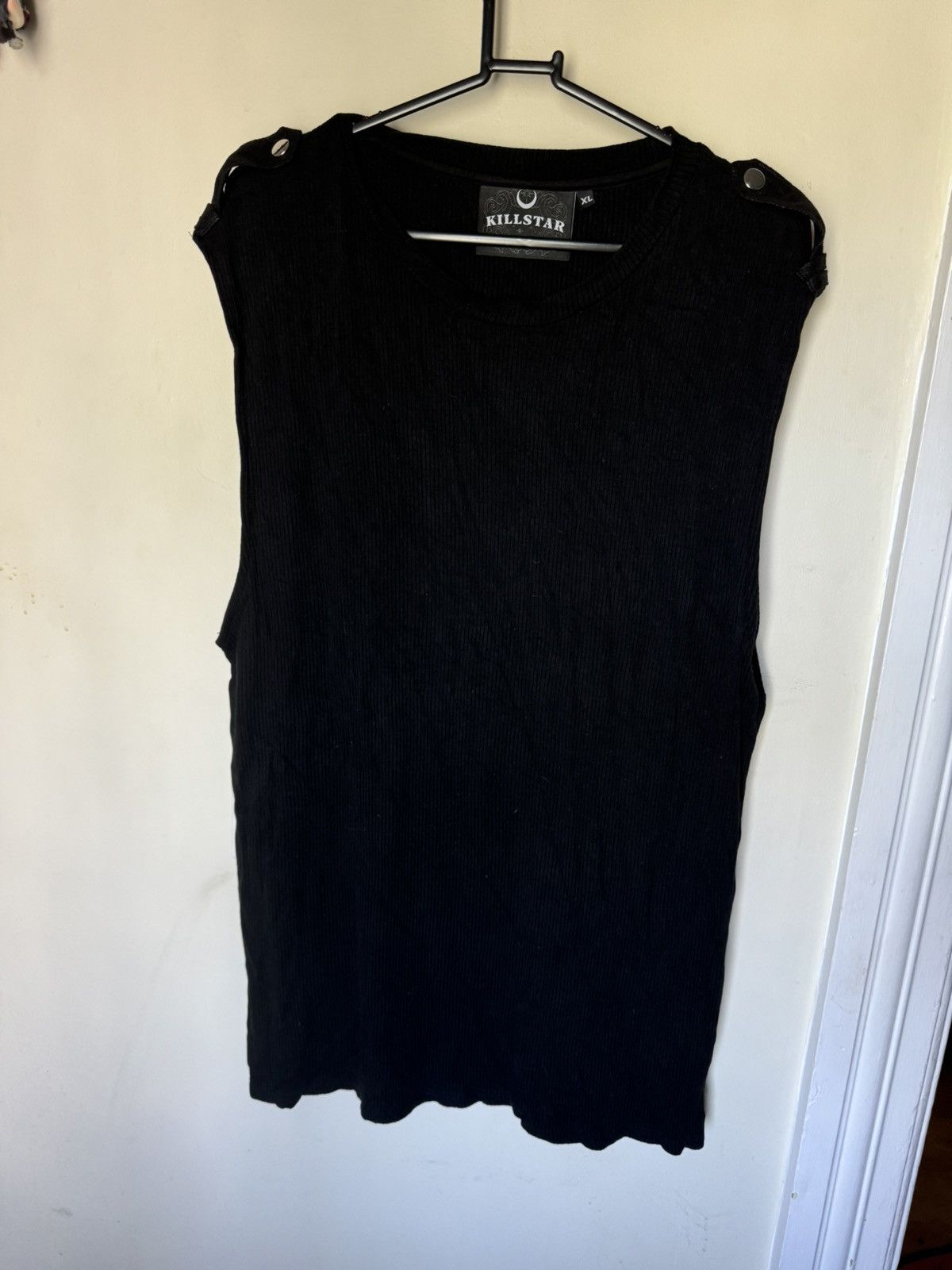 Killstar Killstar Shoulder snap tank top in black Size US L / EU 52-54 / 3 - 1 Thumbnail