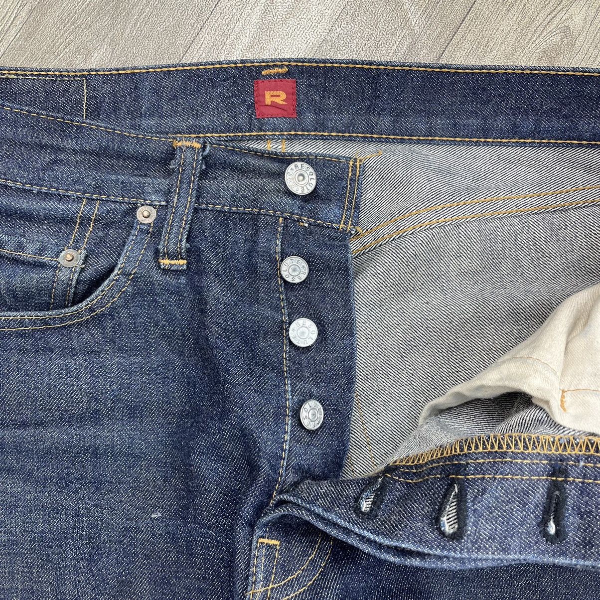 Japanese Brand × RESOLUTE × Vintage Vintage 90’s Resolute 710 Selvedge Denim Jeans Size US 31 - 7 Thumbnail