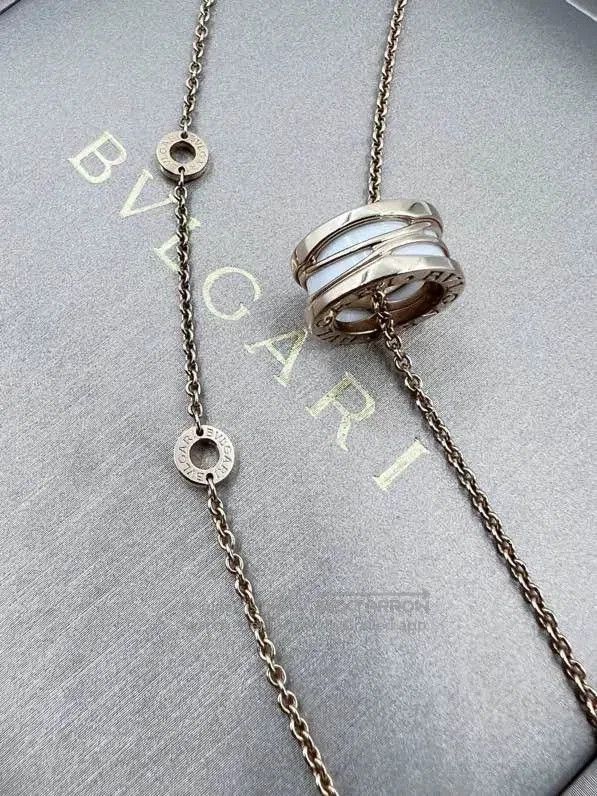 Bvlgari Bulgari B.ZERO1 18k Rose Gold Necklace. Size ONE SIZE - 5 Thumbnail