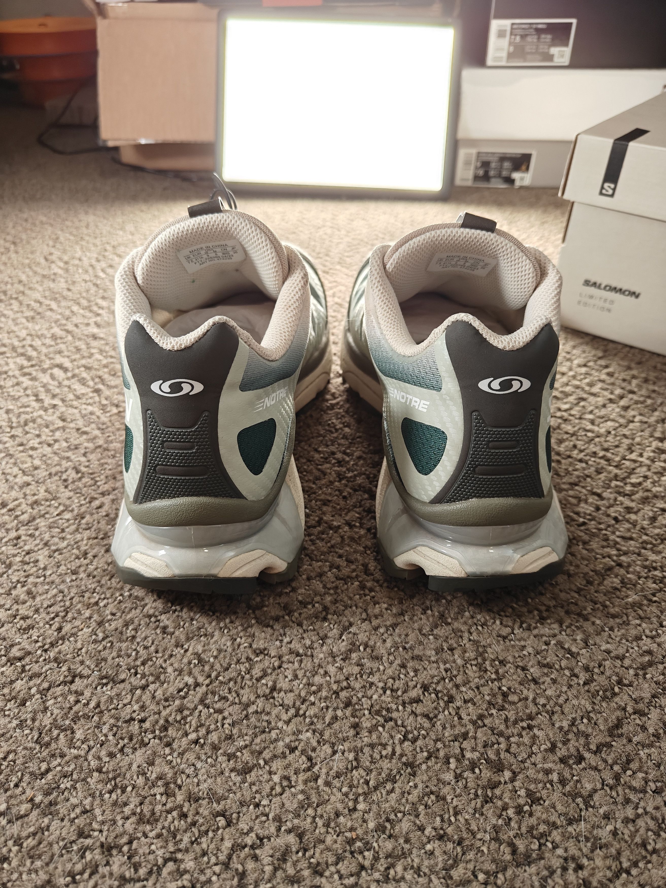 Salomon salomon x notre xt-4 og grass stained 8M - WORN TWICE Size US 8 / EU 41 - 5 Thumbnail