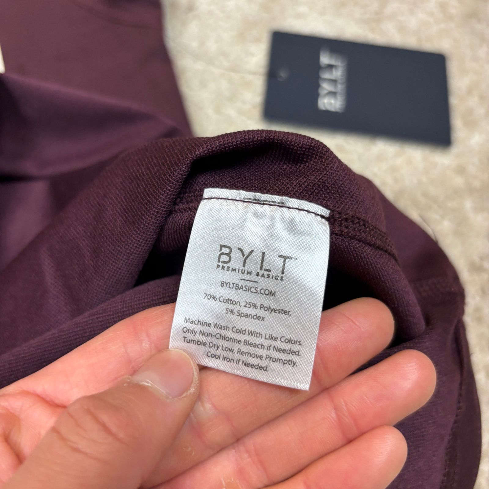 Other NWT Bylt Drop Cut Short Sleeve Pocket Lux Tee Shirt Men's M Size US M / EU 48-50 / 2 - 8 Thumbnail