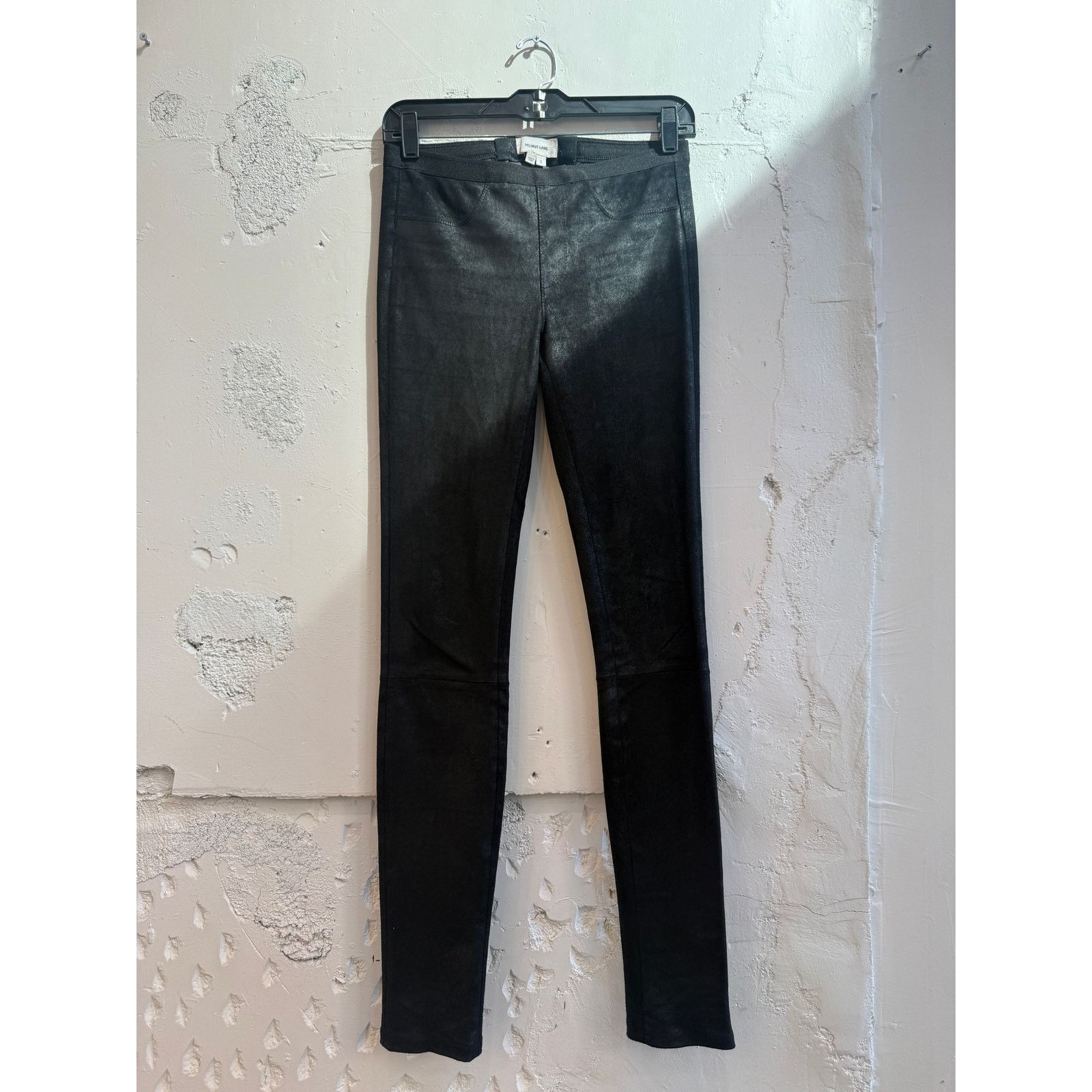 Helmut Lang Helmut Lang Lamb Leather Pants Size 26" / US 2 / IT 38 - 1 Thumbnail