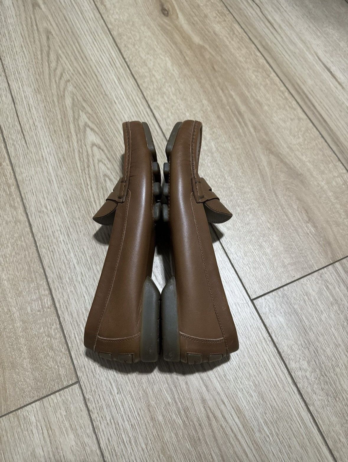 Salvatore Ferragamo Ferragamo Leather Loafers Size US 7.5 / EU 40-41 - 4 Thumbnail