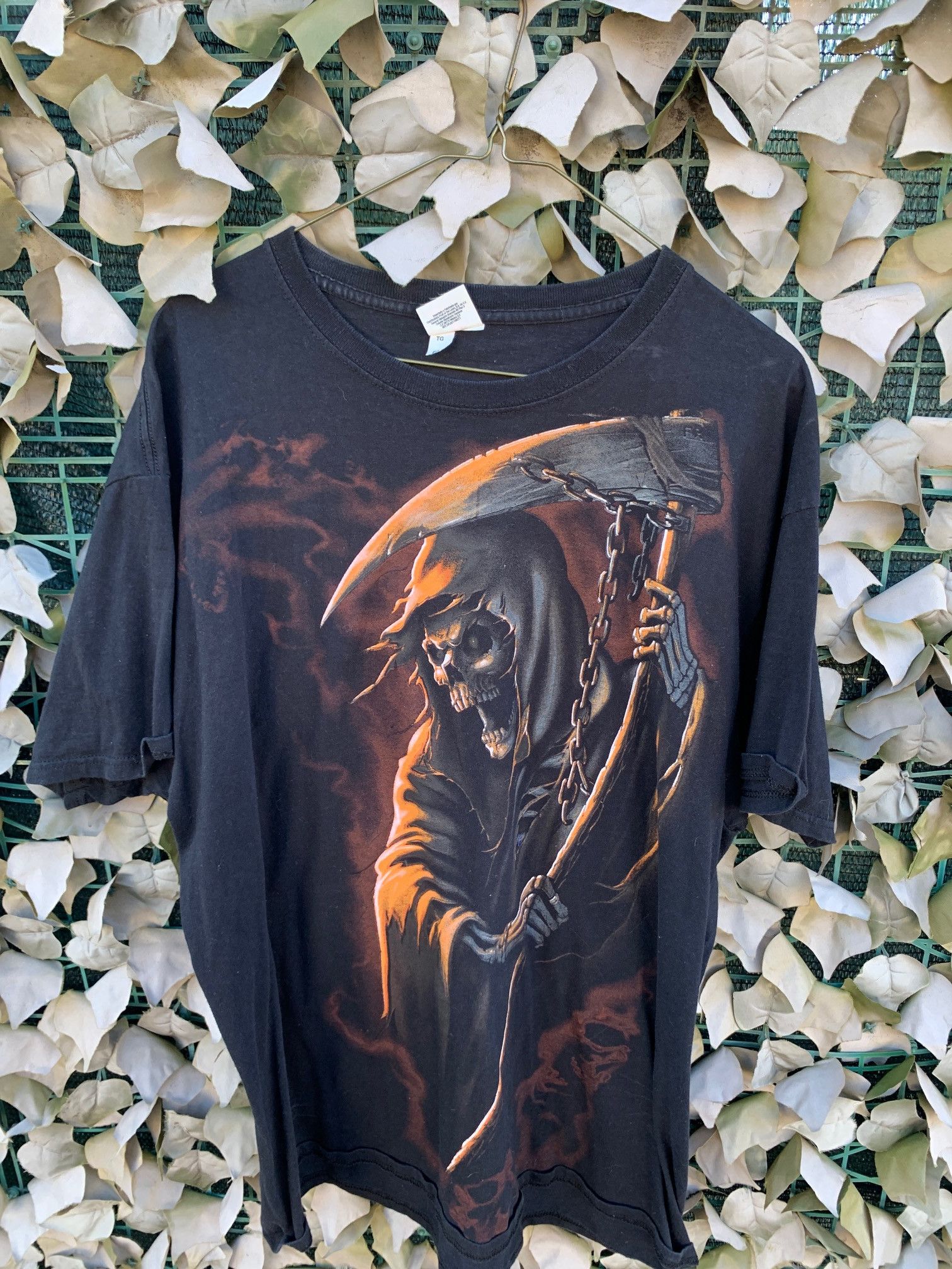 2024 Vintage/90s Grim Reaper “EXILE” Graphic T-shirt