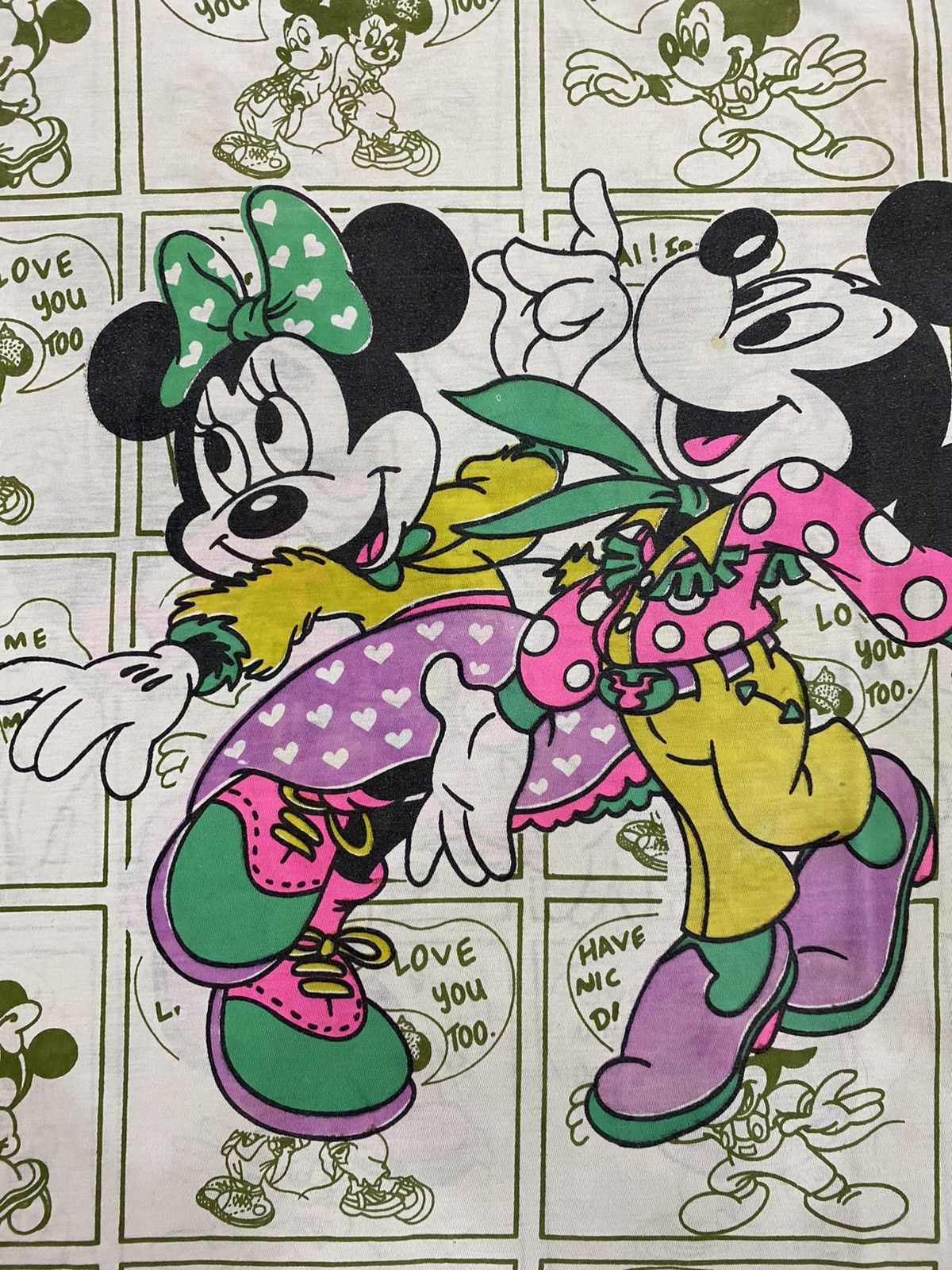 Mickey Mouse × Vintage Mickey Minnie Mouse AOP Size US M / EU 48-50 / 2 - 2 Thumbnail