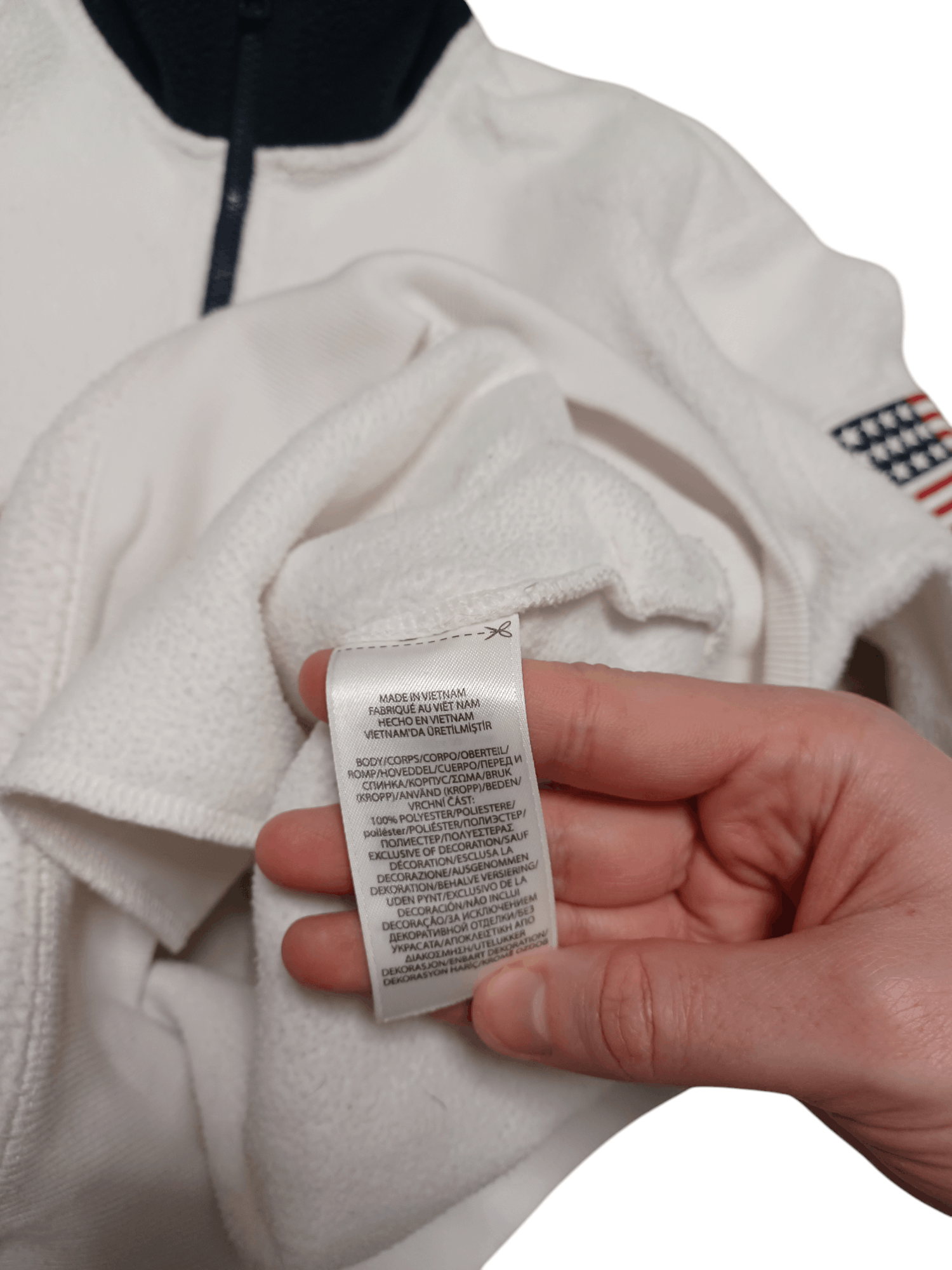 Polo Ralph Lauren POLO RALPH LAUREN USA FLAG BIGLOGO FLEECE ZIP 1/3 Size US S / EU 44-46 / 1 - 8 Thumbnail