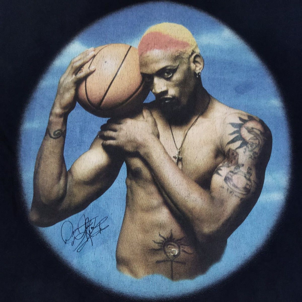 NBA × Vintage Vintage 1996 Dennis Rodman Long Sleeve Shirt Size US M / EU 48-50 / 2 - 3 Thumbnail