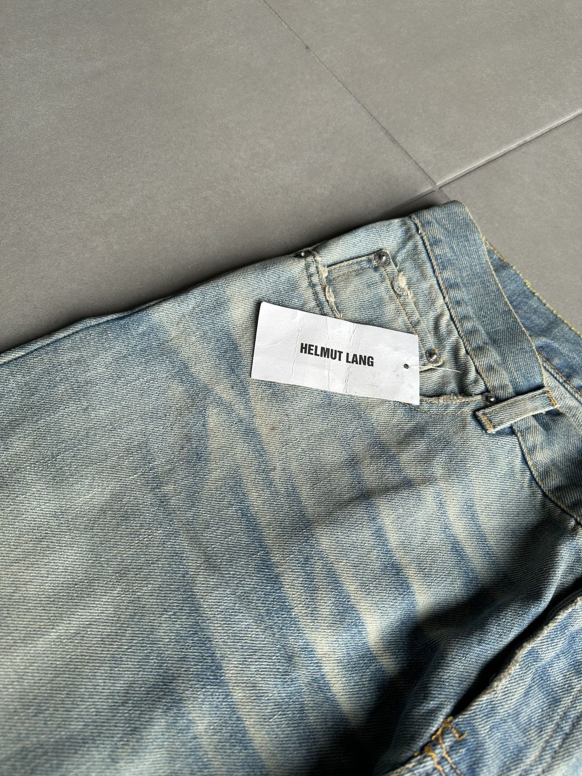 Helmut Lang NWT Helmut Lang Circa 2000’s blue washed denim Size US 30 / EU 46 - 5 Thumbnail