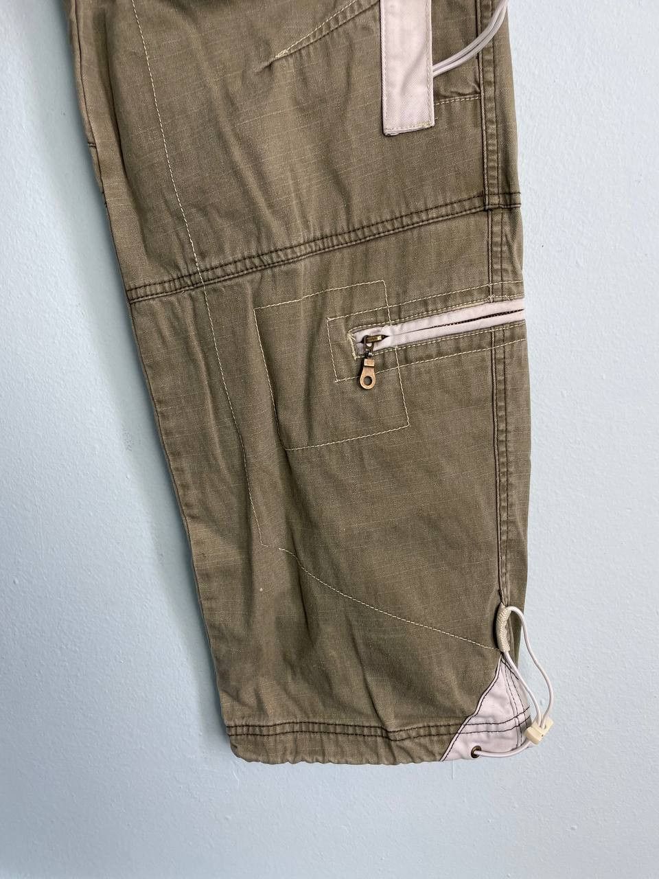 Other Vintage Baggy Oversized “JET LAG”Multi-Pocket Cargo Pants Size US 32 / EU 48 - 10 Thumbnail