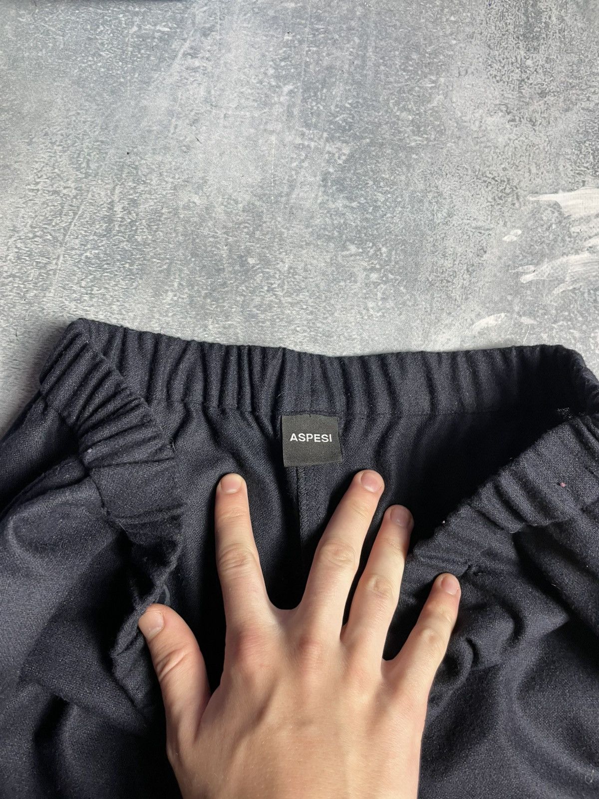 Aspesi Wide leg Aspesi wool pants / pantalon Size US 32 / EU 48 - 4 Thumbnail