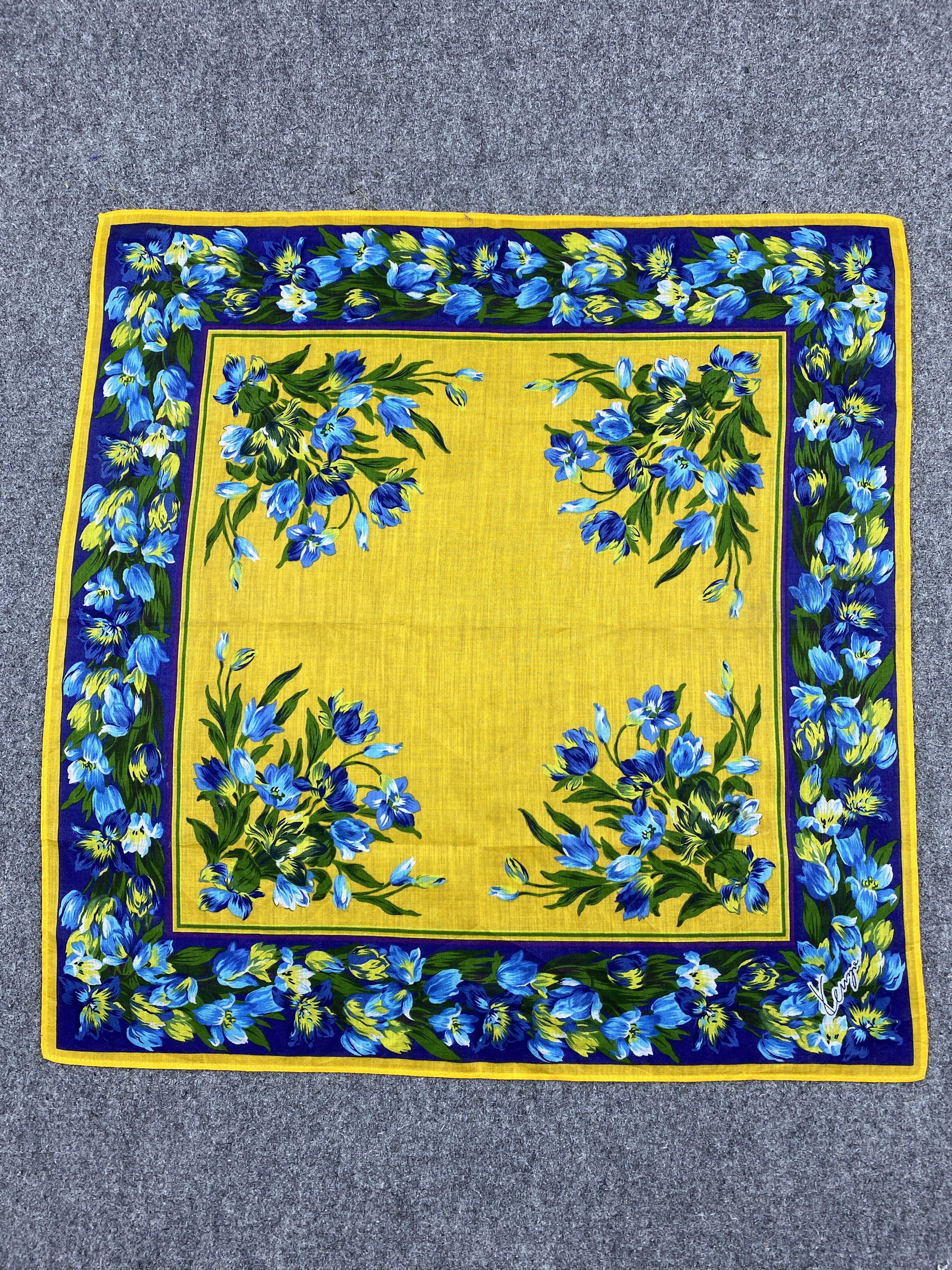 Kenzo Vintage Kenzo Handkerchief / Neckerchief / Bandana HKC1124 Size ONE SIZE - 5 Thumbnail