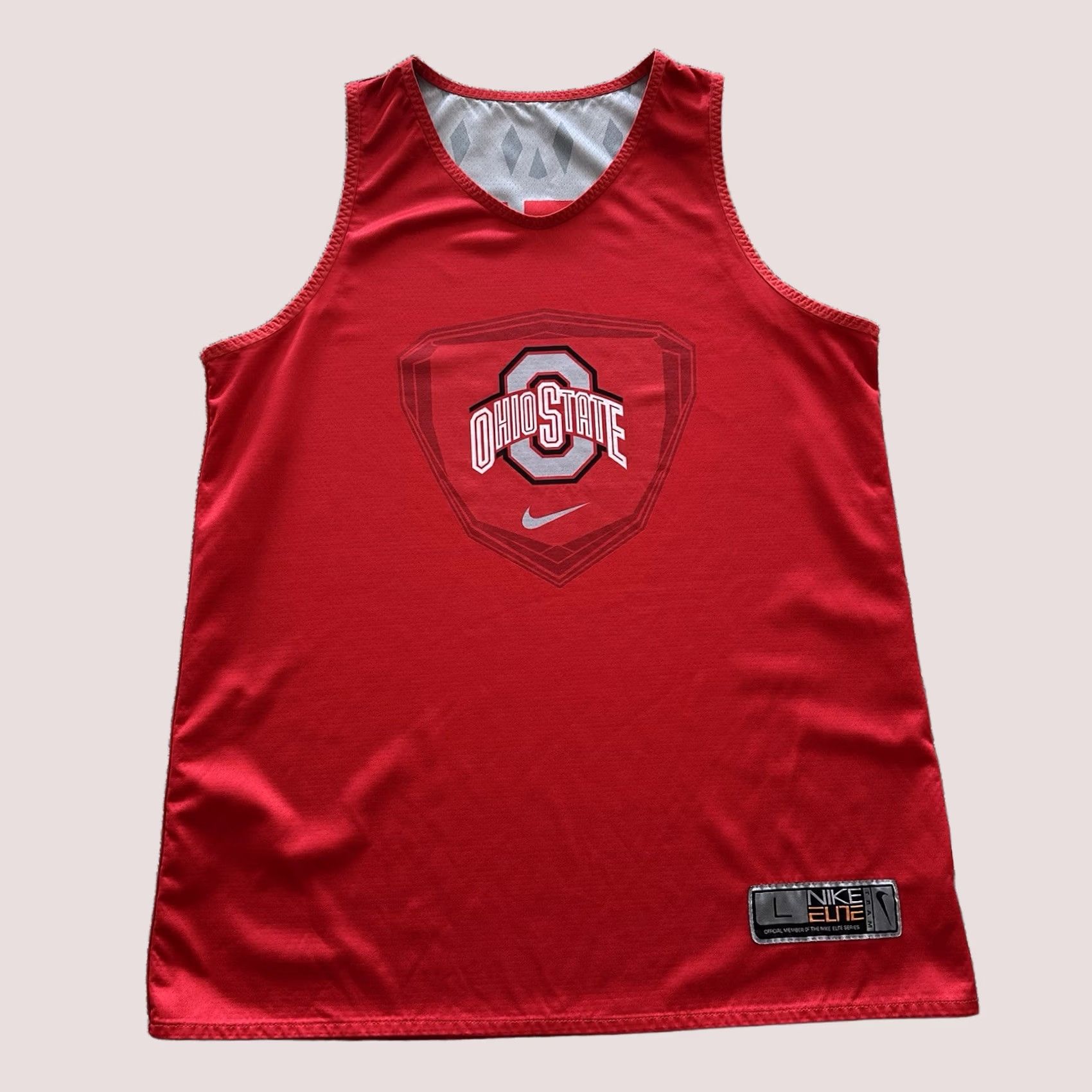 Nike Nike Elite Reversible Jersey Womens S Nike Dri-Fit Ohio State Buckeyes Red Jersey VTG Y2K Size S / US 4 / IT 40 - 1 Thumbnail