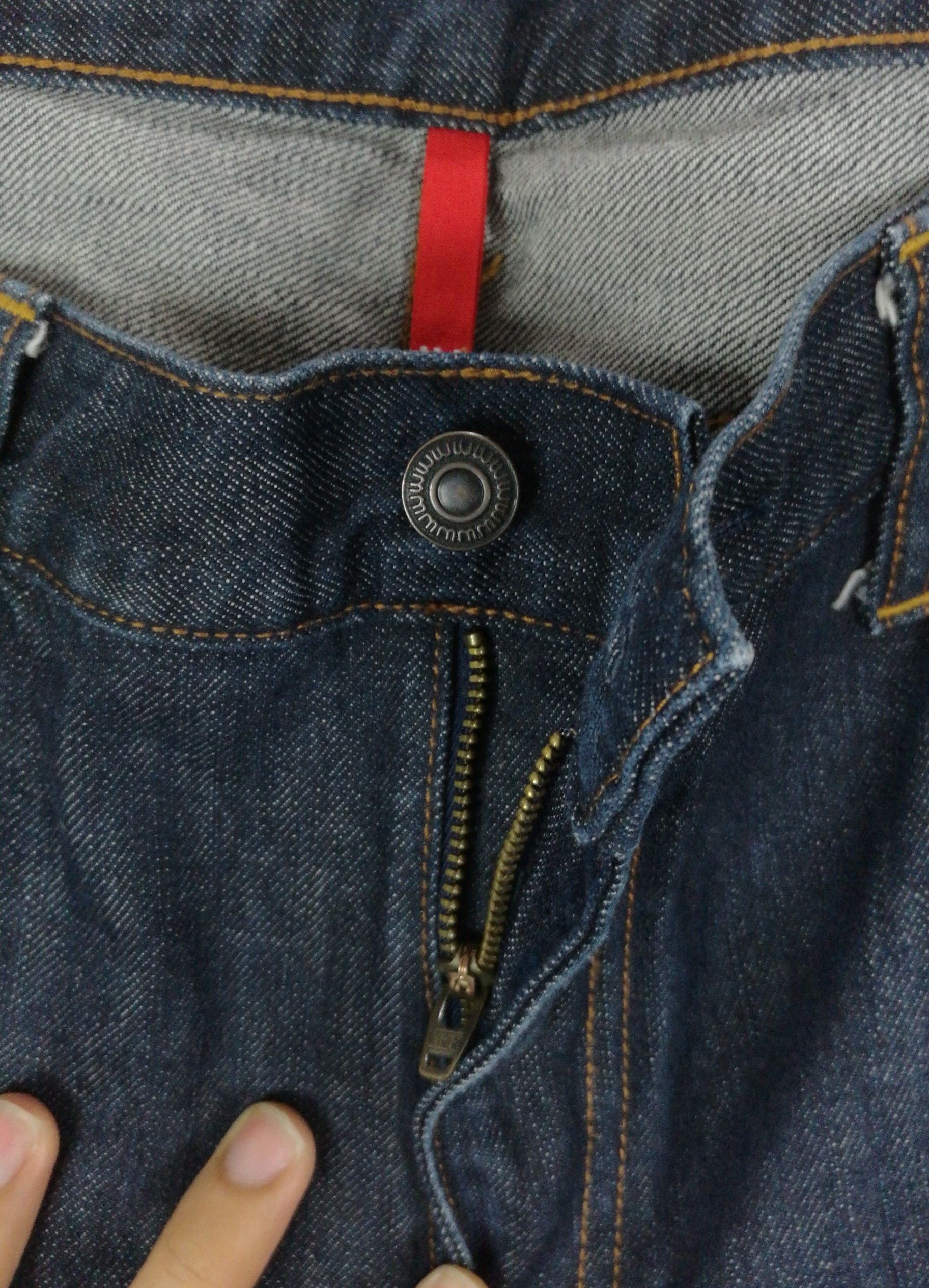 Uniqlo Japanese Brand Uniqlo Indigo Blue Jeans Size US 36 / EU 52 - 9 Thumbnail