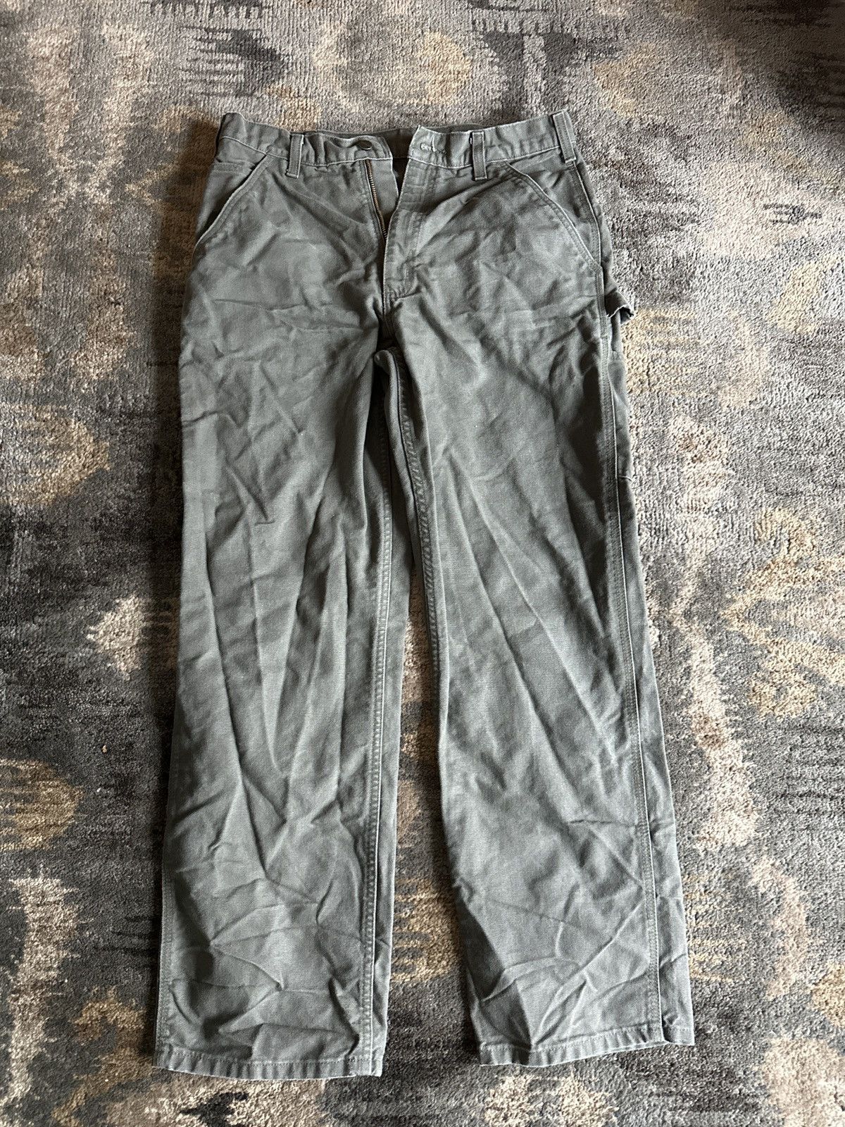 Carhartt Vintage Carrhart Work Pants 34x32 Size US 34 / EU 50 - 1 Thumbnail