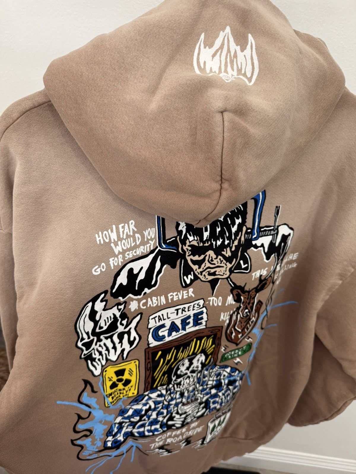 Warren Lotas Warren Lotas Roadside coffee hoodie Size US XL / EU 56 / 4 - 5 Thumbnail