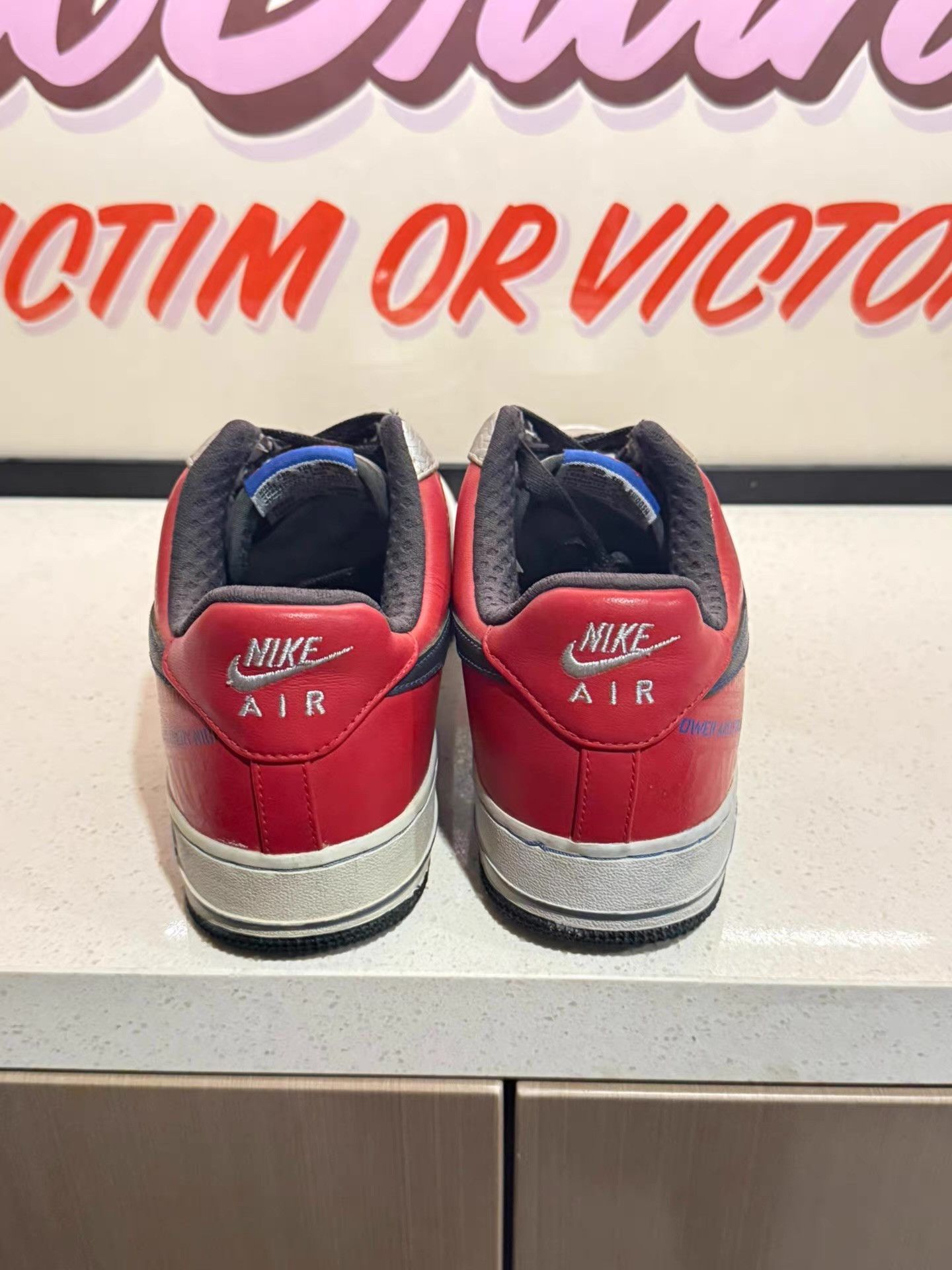 Nike Nike Air Force 1 Premium 07Liquid Silverlow-top sneakers Ｑ20 Size US 8 / EU 41 - 3 Thumbnail