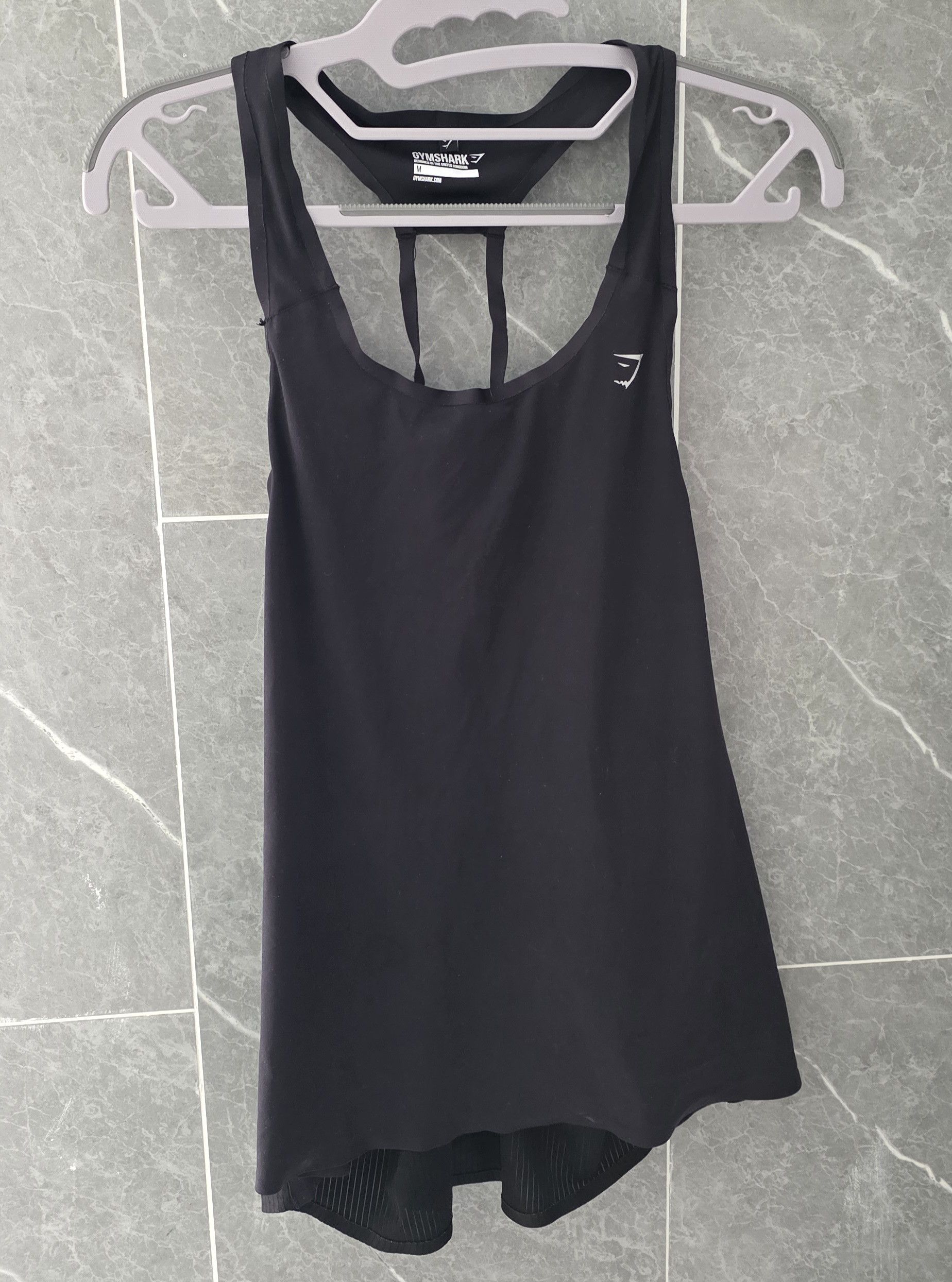 Gymshark Gymshark Black Logo Tank Top Size Medium Size M / US 6-8 / IT 42-44 - 1 Thumbnail
