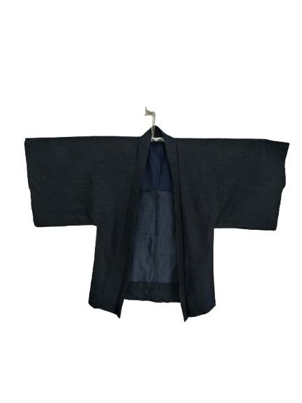 Komono Vintage Men Haori Kimono Japanese Traditional Wear Size US L / EU 52-54 / 3 - 1 Thumbnail