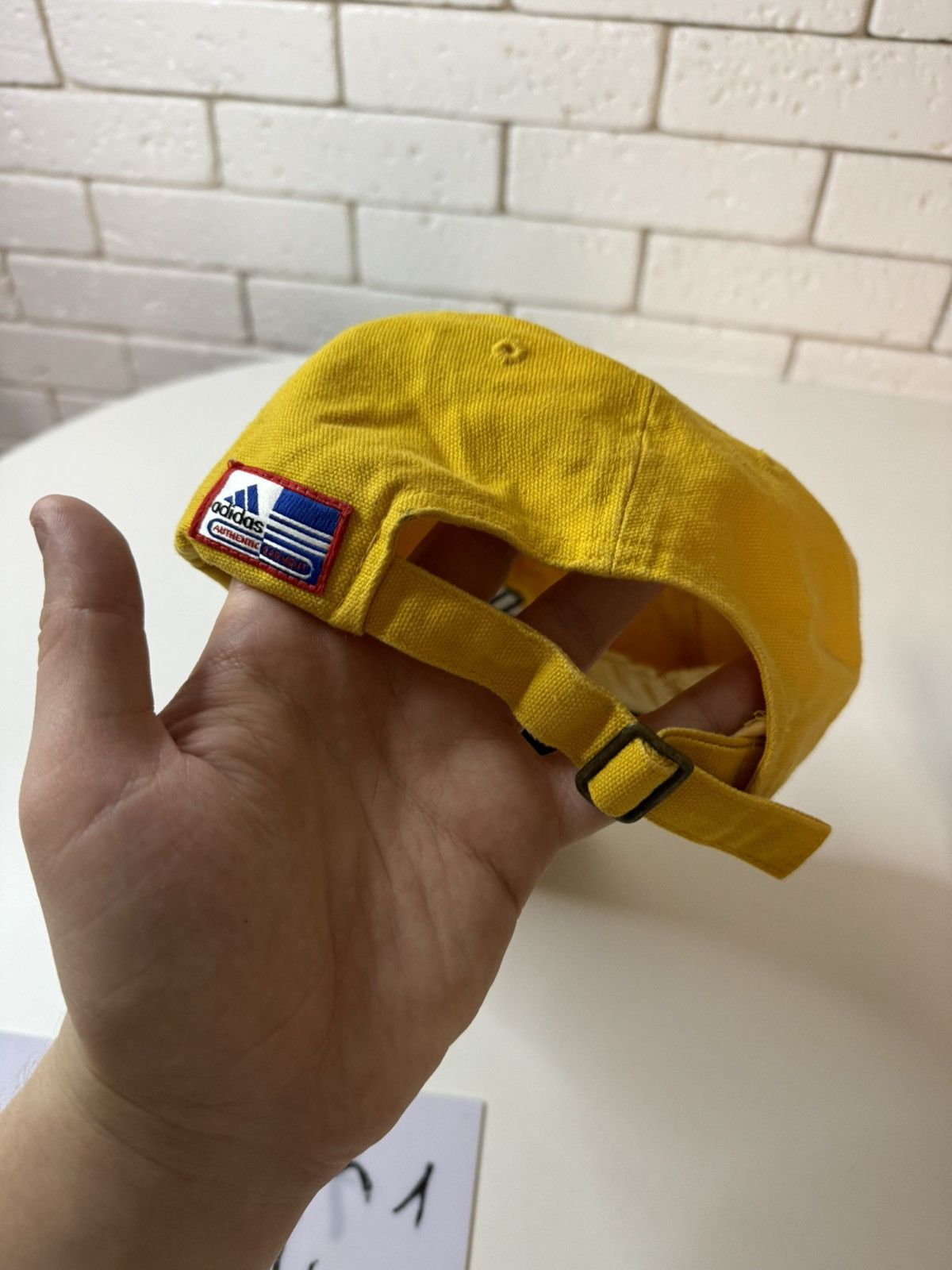 Vintage Adidas vintage cap hat Size ONE SIZE - 4 Thumbnail