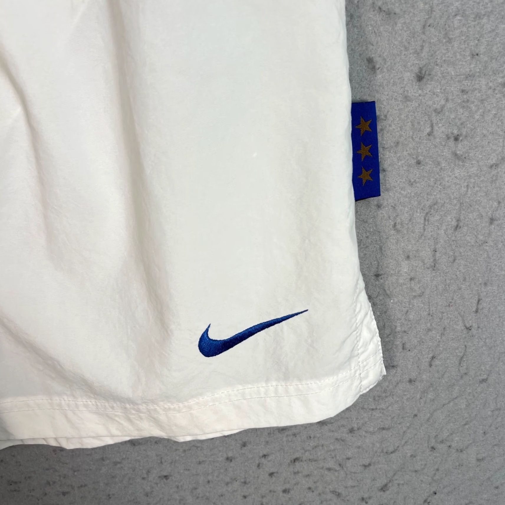 Nike Nike Premier Mens Size Medium White Athletic Shorts With Tan Trim Size 32" / US 10 / IT 46 - 5 Thumbnail