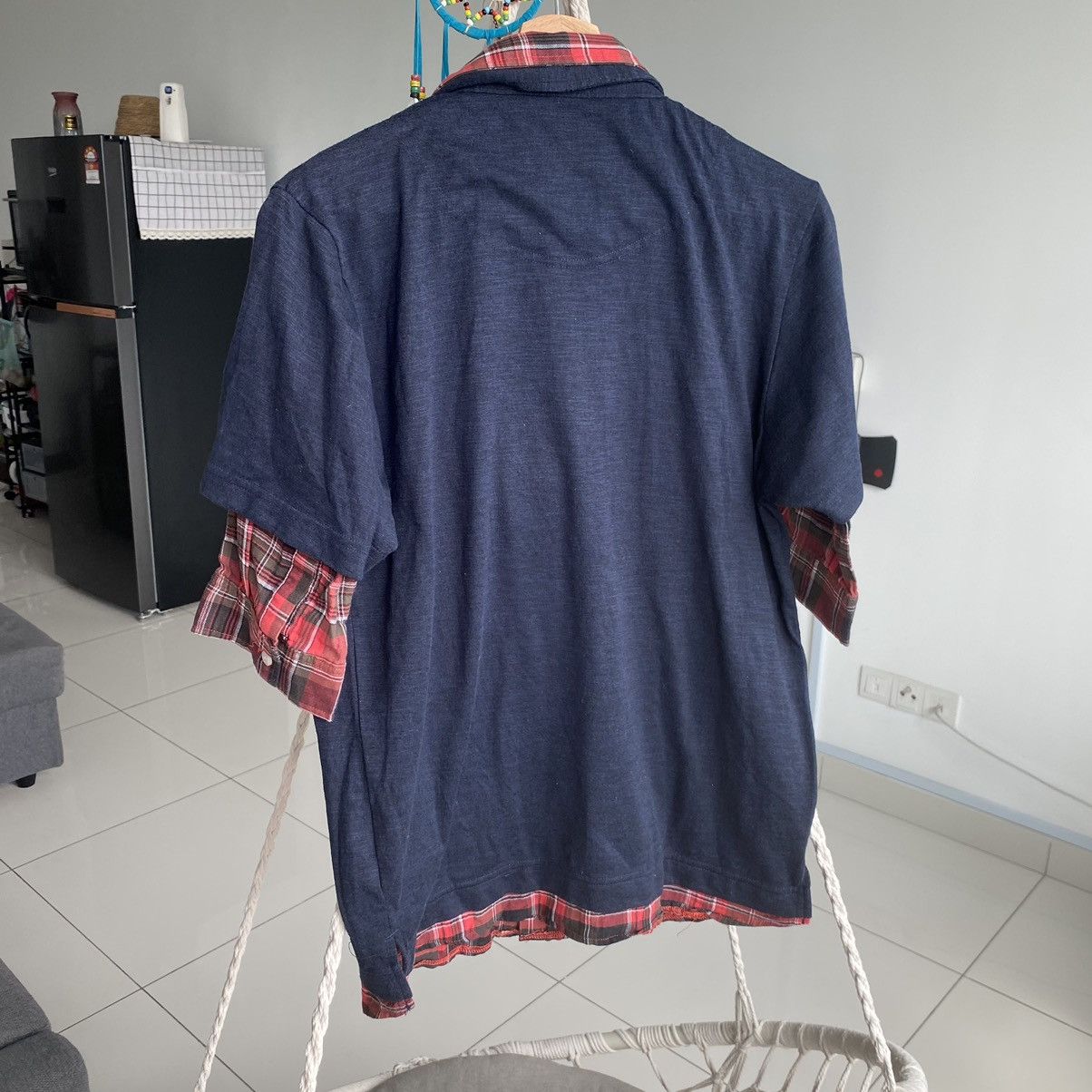 Dickies Vintage Dickies Work Wear Flannel ERD GRUNGE TSHIRT Size US M / EU 48-50 / 2 - 7 Thumbnail