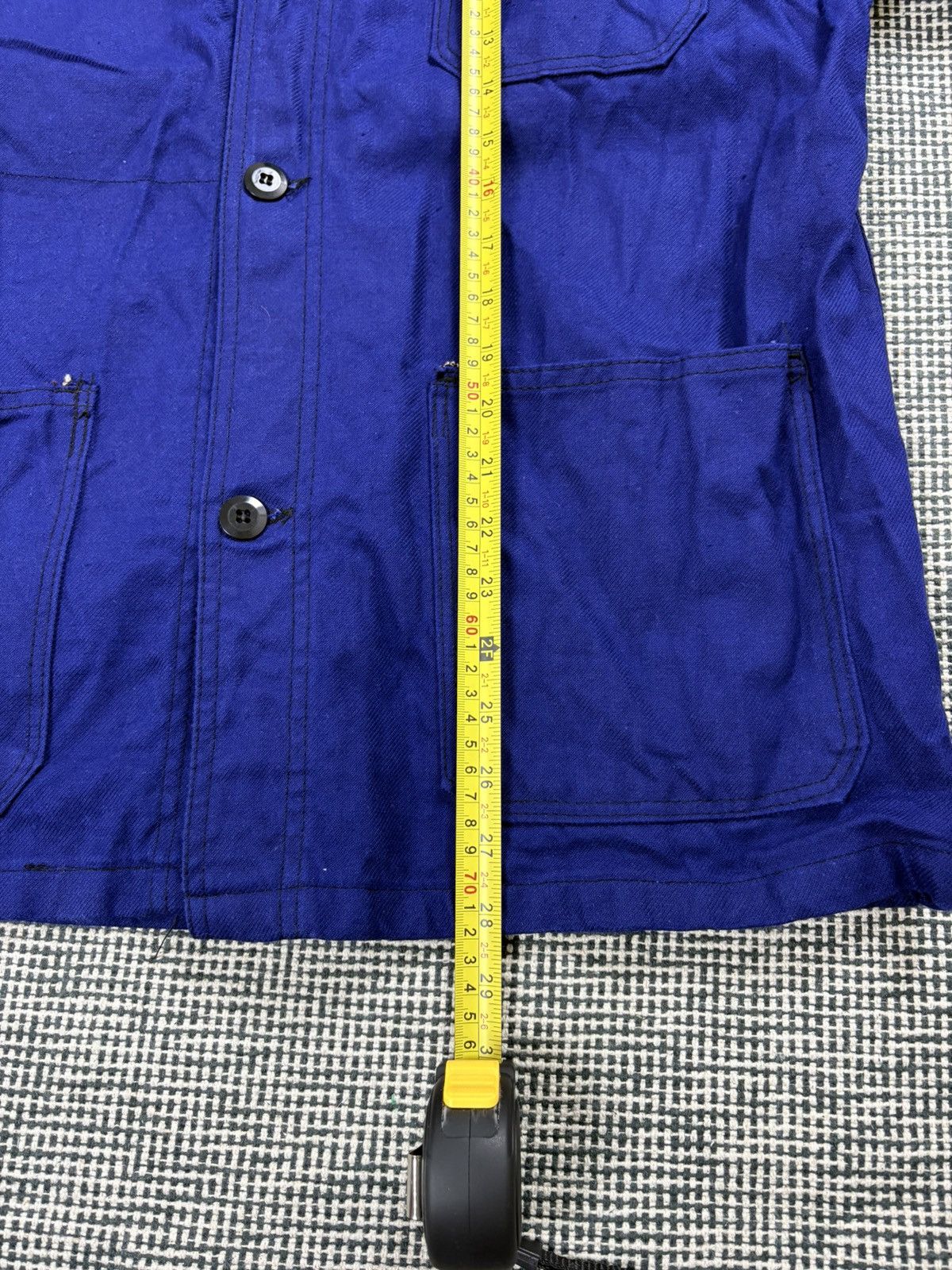 Le Laboureur vintage French chore coat jacket workwear sanfor Size US M / EU 48-50 / 2 - 7 Thumbnail
