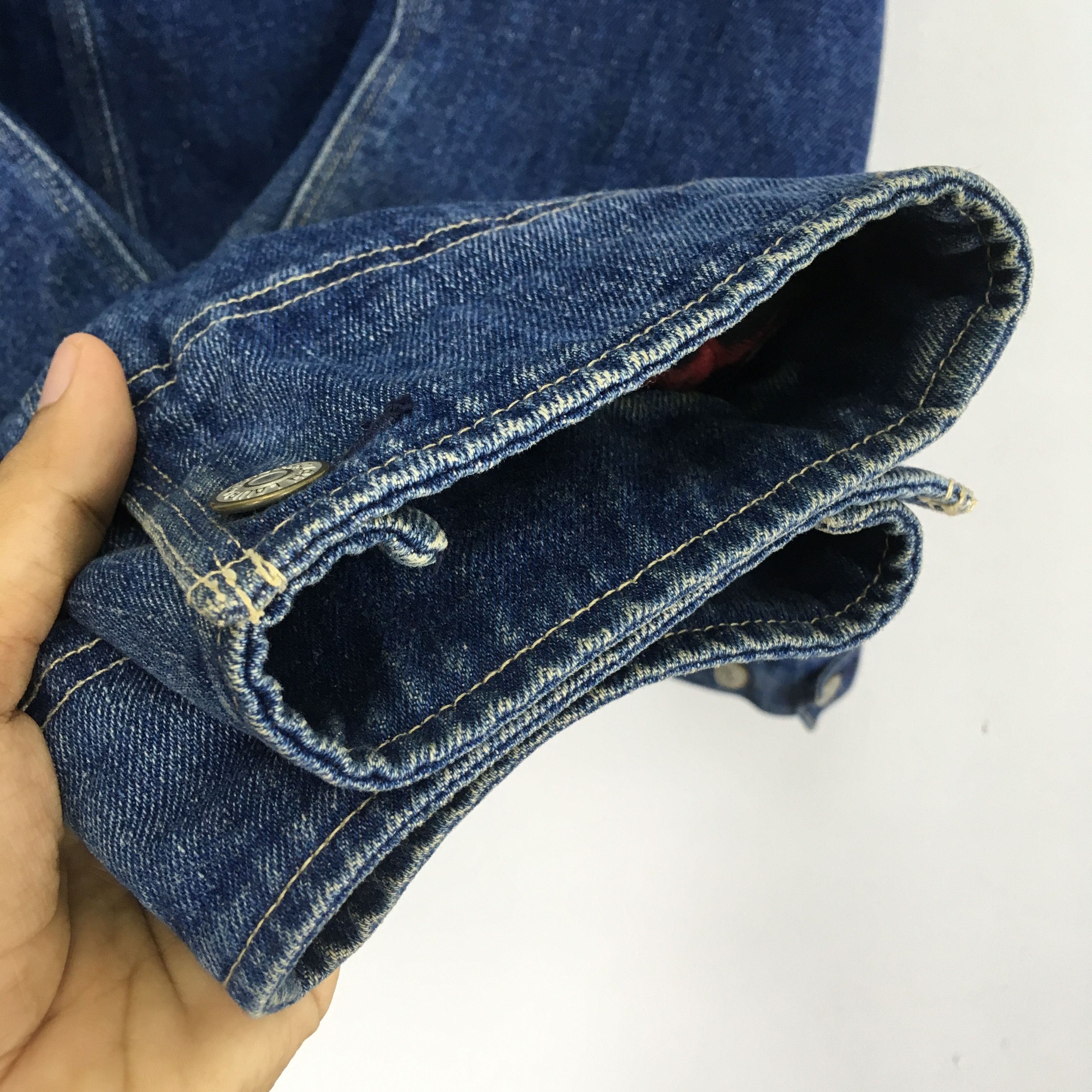 Polo Ralph Lauren × Vintage Vintage 90's Polo Ralph Lauren Denim Jacket Workwear Size US XXL / EU 58 / 5 - 9 Thumbnail