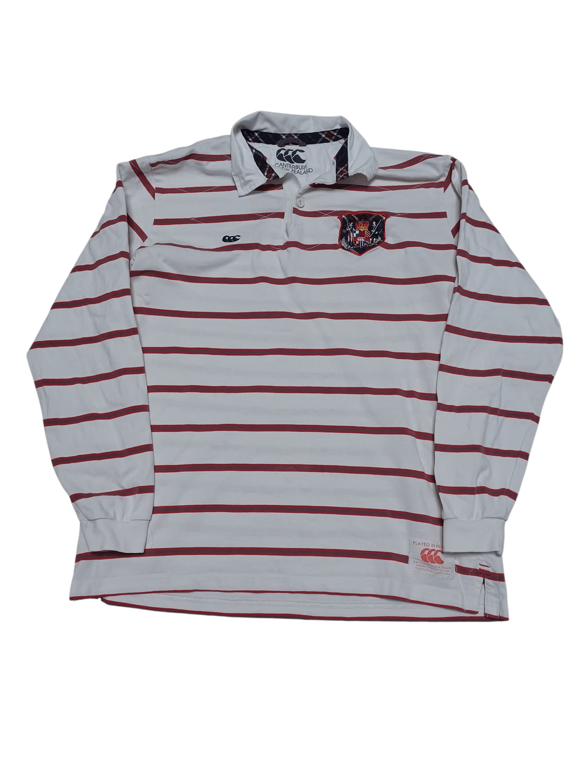 Canterbury of New Zealand CANTERBURY VINTAGE STRIPED RYGBY SHIRT JERSEY Size US L / EU 52-54 / 3 - 1 Thumbnail