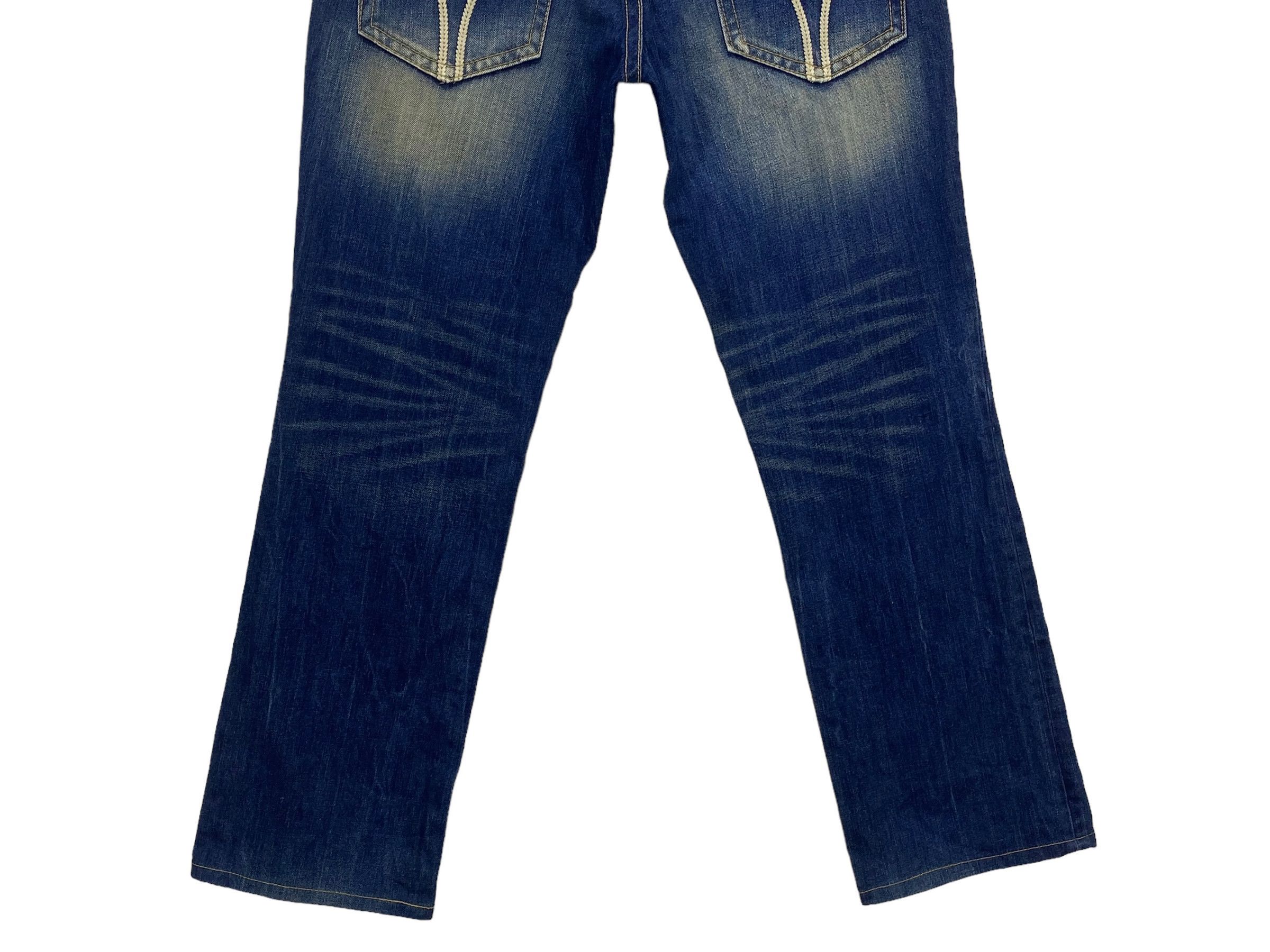 Japanese Brand Lolita Jeans Embellished Pants New Age Cowboys Size 31" - 6 Thumbnail