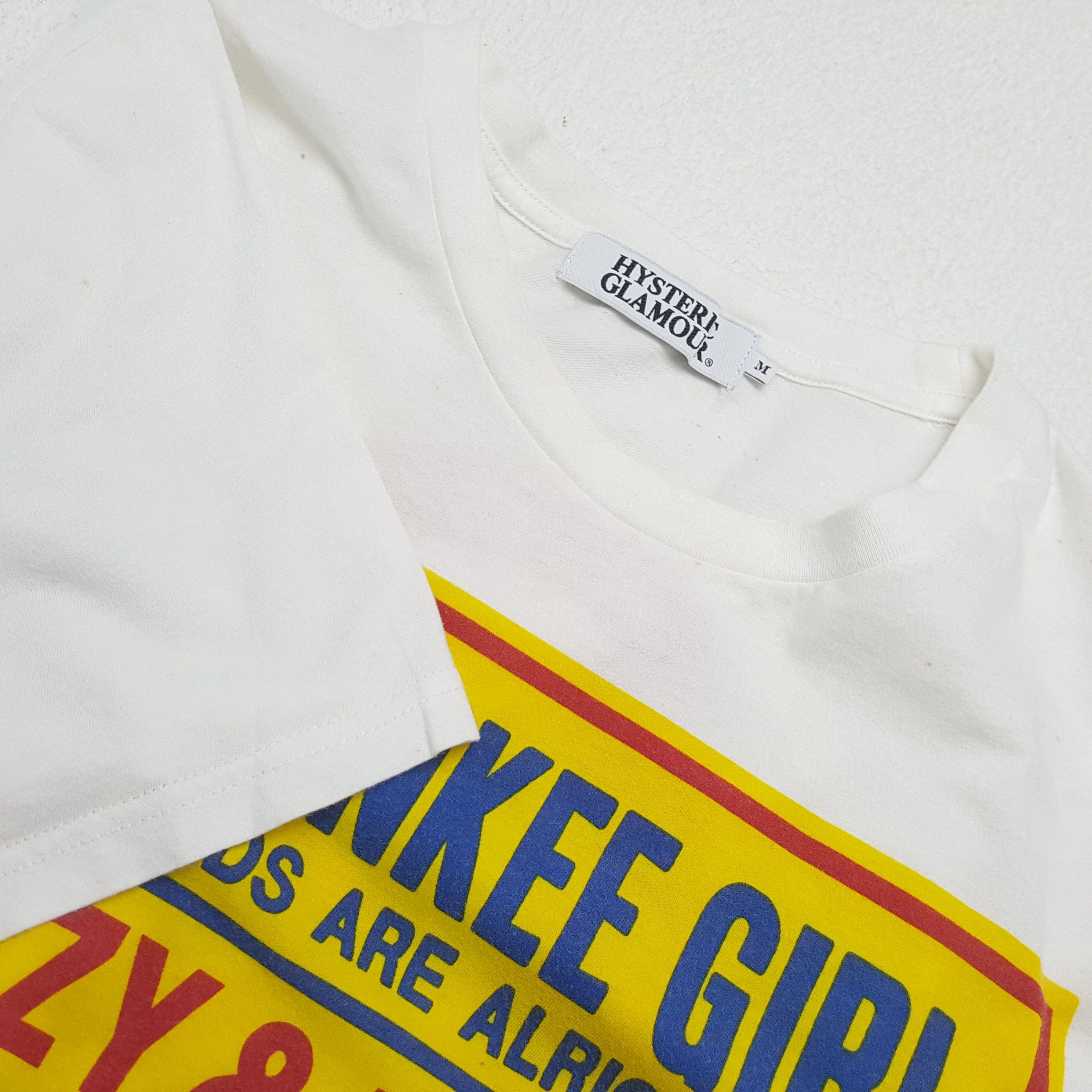 Hysteric Glamour × Japanese Brand × Vintage HYSTERIC GLAMOUR Japanese Brand Custom Art Style Tshirt Size US M / EU 48-50 / 2 - 8 Thumbnail