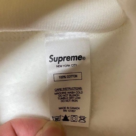 Supreme Supreme Chenille Arc Logo Hooded Sweatshirt SS17 Size US L / EU 52-54 / 3 - 7 Thumbnail