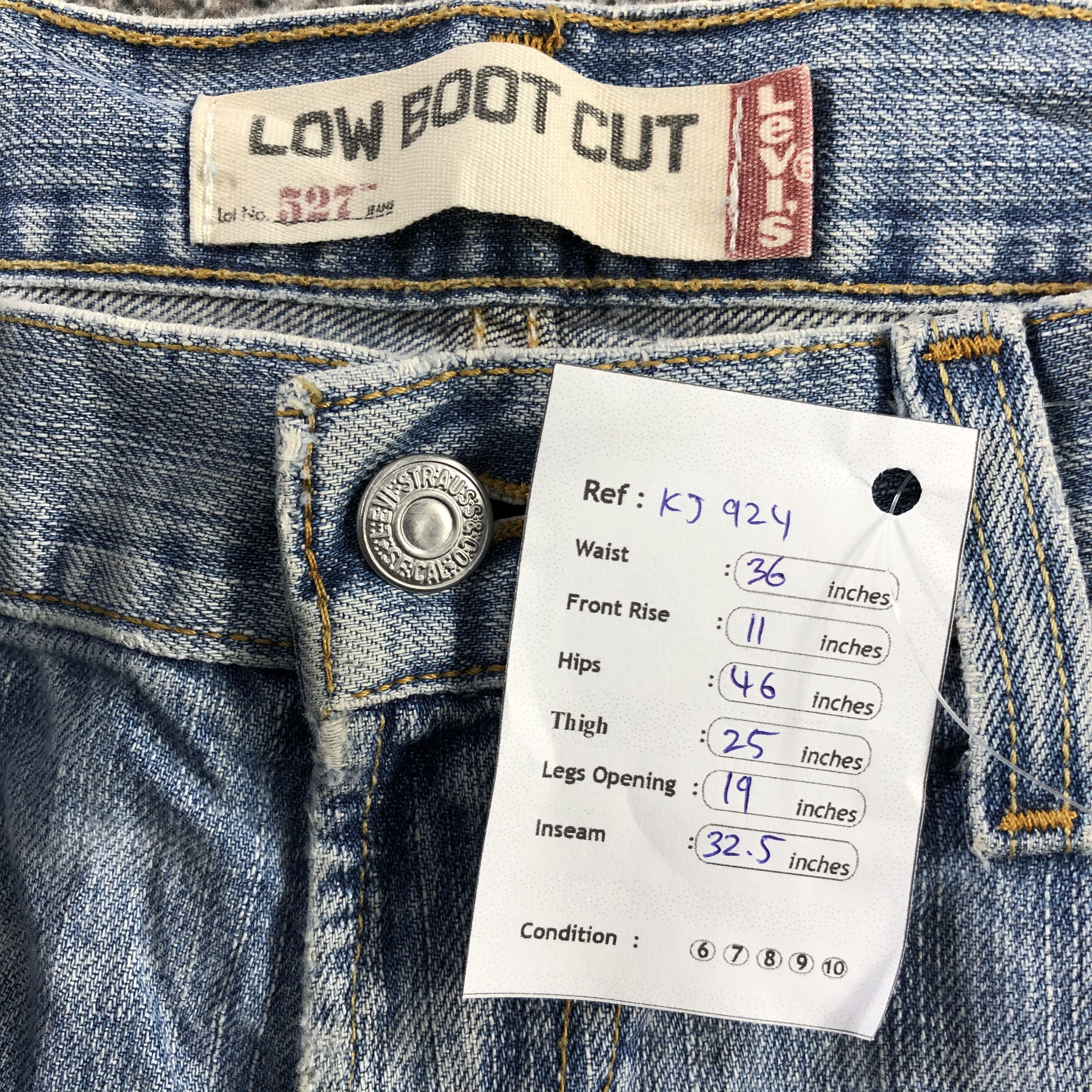 Levi's Vintage Levis 527 Jeans Flare Denim KJ924 Size US 34 / EU 50 - 15 Thumbnail