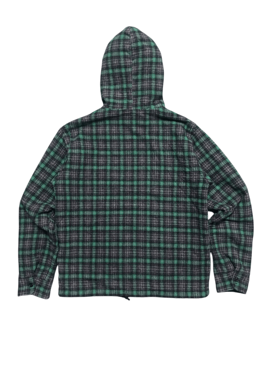 Japanese Brand Vintage Cootie Production Plaid Hooded Zipper Jacket Wool Size US M / EU 48-50 / 2 - 2 Thumbnail