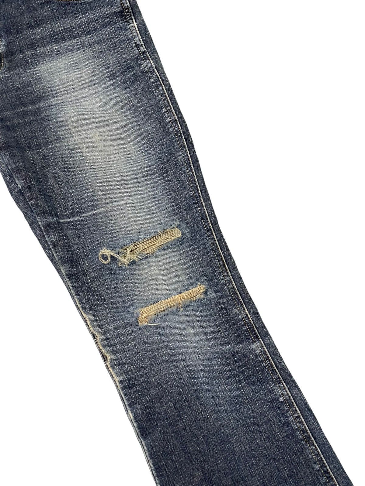 Edwin Flare Jeans Edwin Japan Stretch Distress Boot Cut 6🟦2 Size US 30 / EU 46 - 7 Thumbnail