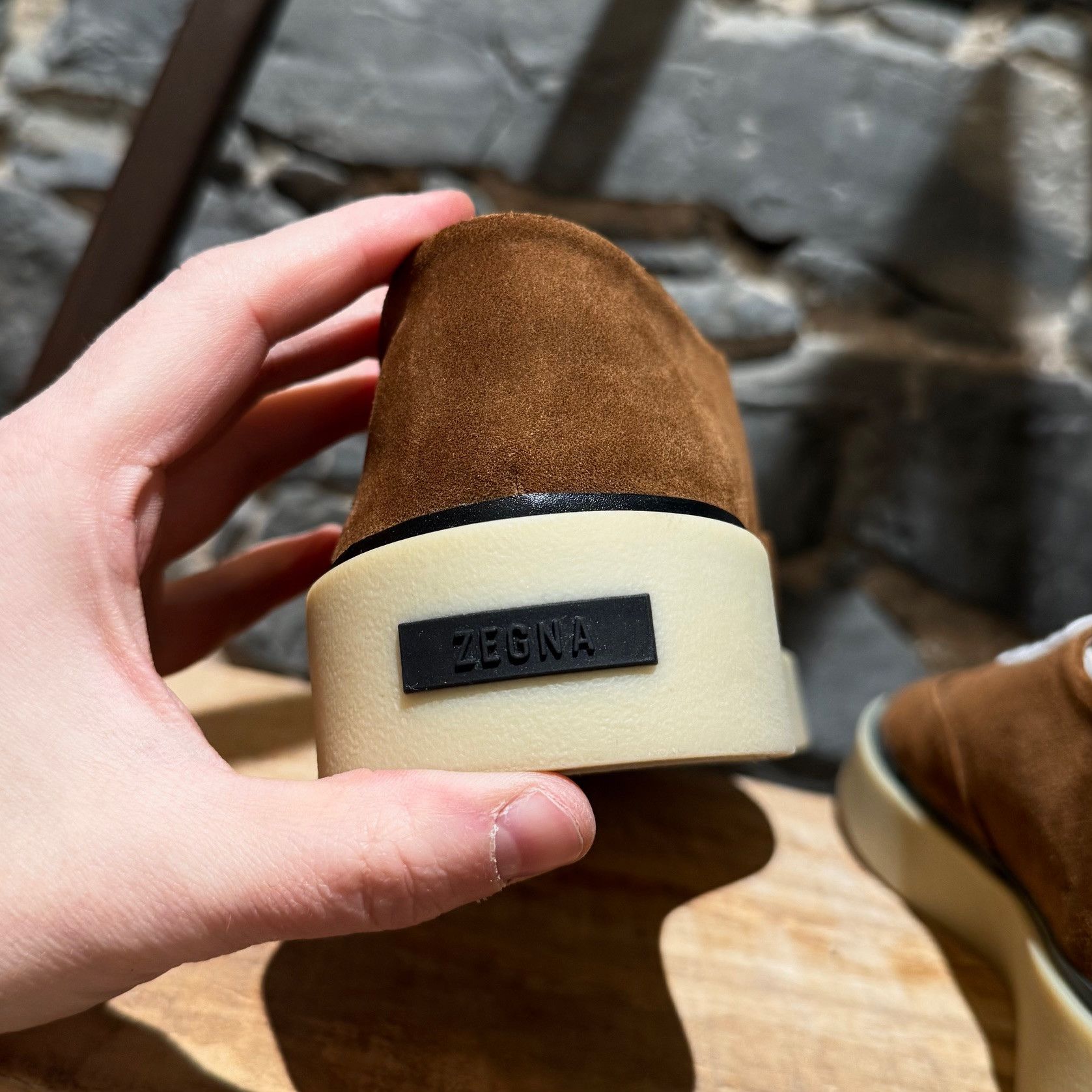 Ermenegildo Zegna × Fear of God Fear of God x Ermenegildo Zegna Brown Suede Sneakers Size US 8 / EU 41 - 5 Thumbnail