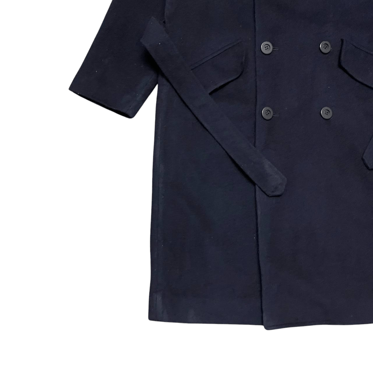 Valentino Vintage 90's Valentino Wool Long Coat Double Breasted Size US M / EU 48-50 / 2 - 3 Thumbnail
