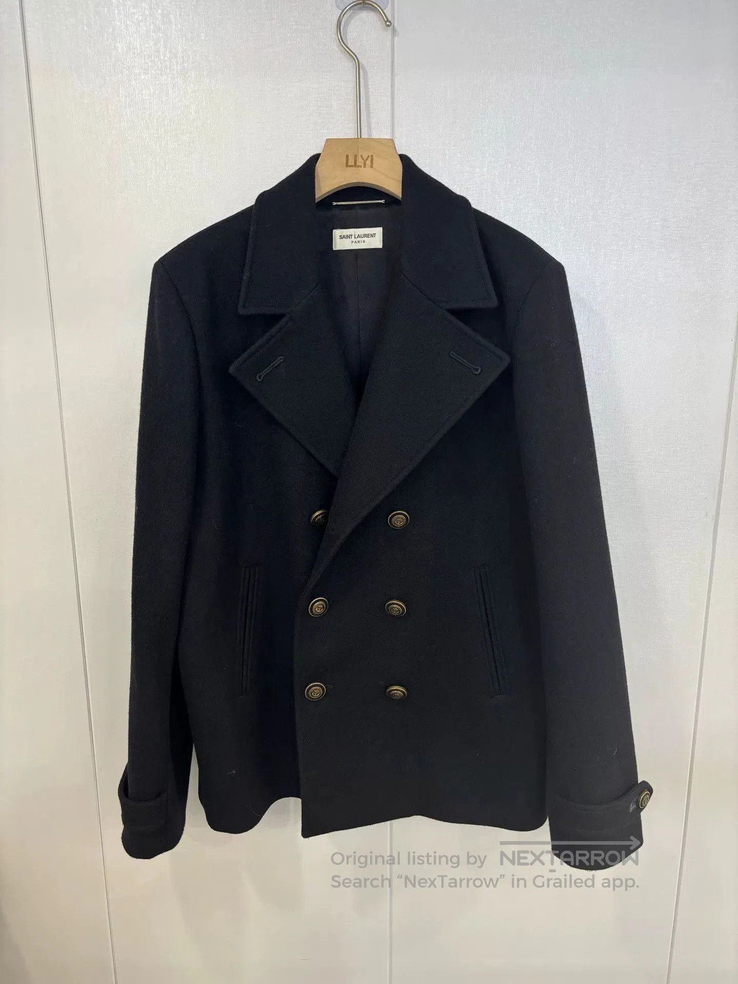 Saint Laurent Paris Saint Laurent Black Double. Size US L / EU 52-54 / 3 - 1 Thumbnail