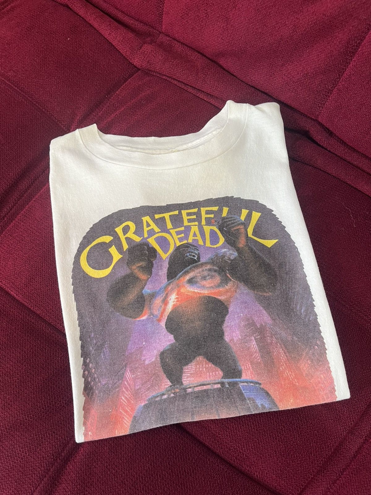 Grateful Dead Vintage GRATEFUL DEAD 1988’s Madison Square garden Tour Tee Size US L / EU 52-54 / 3 - 1 Thumbnail