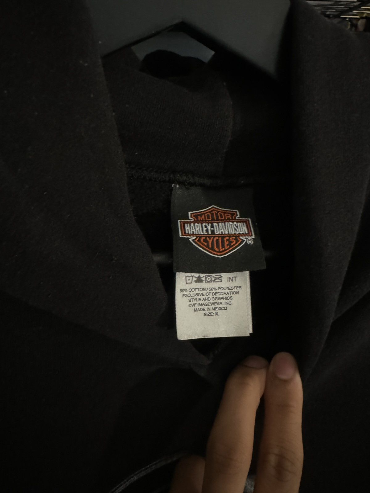 Harley Davidson Vintage Harley Davidson USA Hoodie Size US XL / EU 56 / 4 - 4 Thumbnail