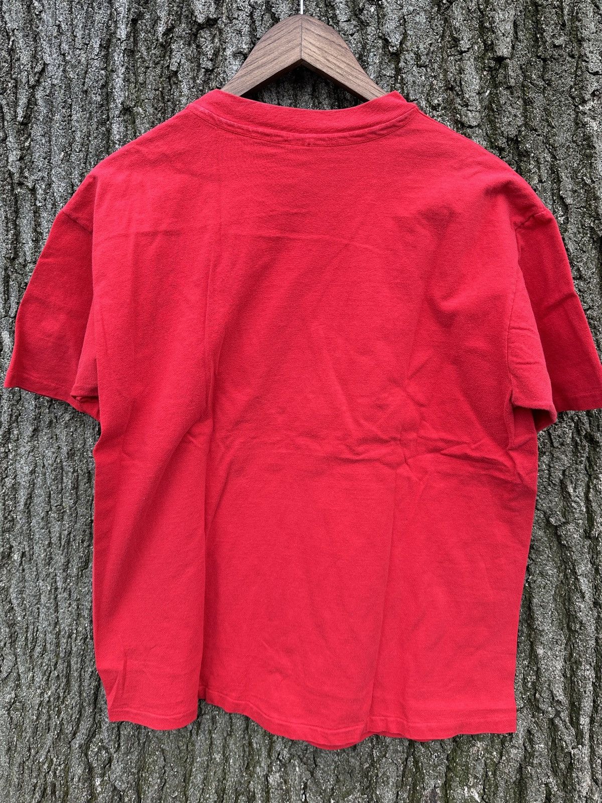 Hanes × Vintage Vintage Polska Single Stitch Red Hanes Graphic T Shirt Size US XL / EU 56 / 4 - 4 Thumbnail